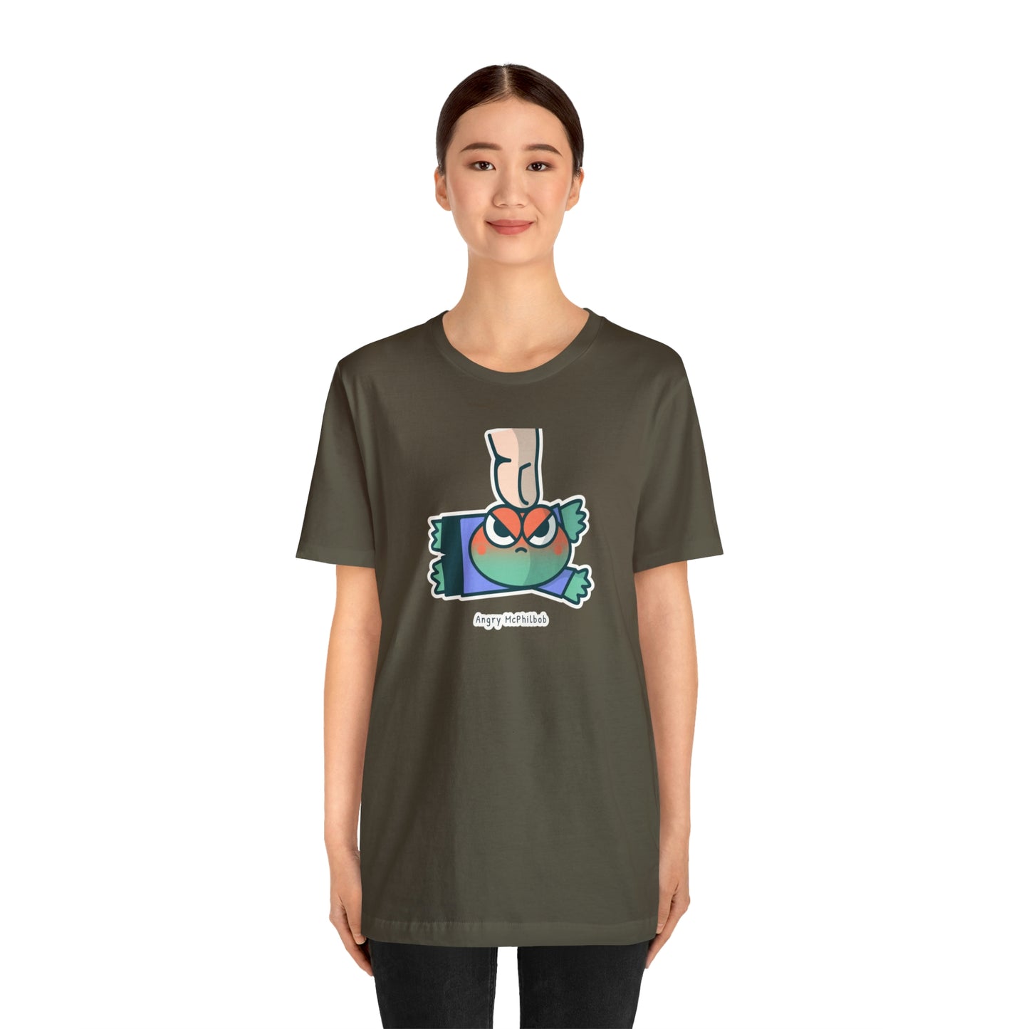 Angry McPhilbob Unisex Jersey Short Sleeve Tee