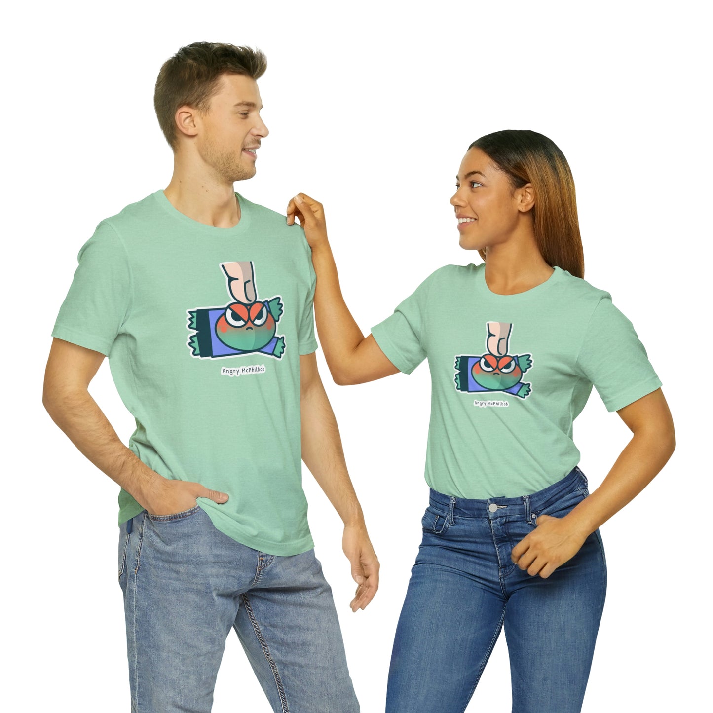 Angry McPhilbob Unisex Jersey Short Sleeve Tee