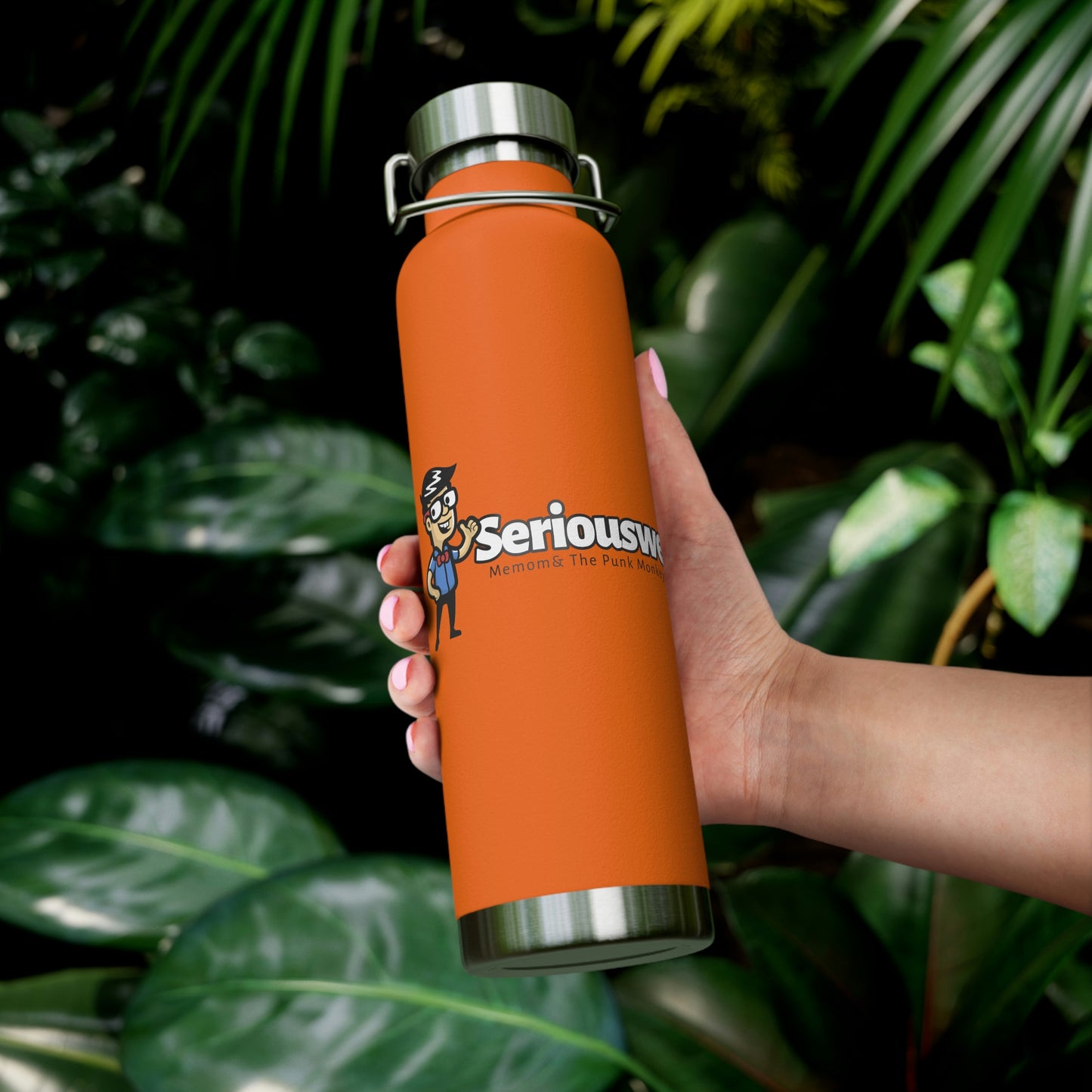 Seriouswe? Copper Vacuum Insulated Bottle, 22oz