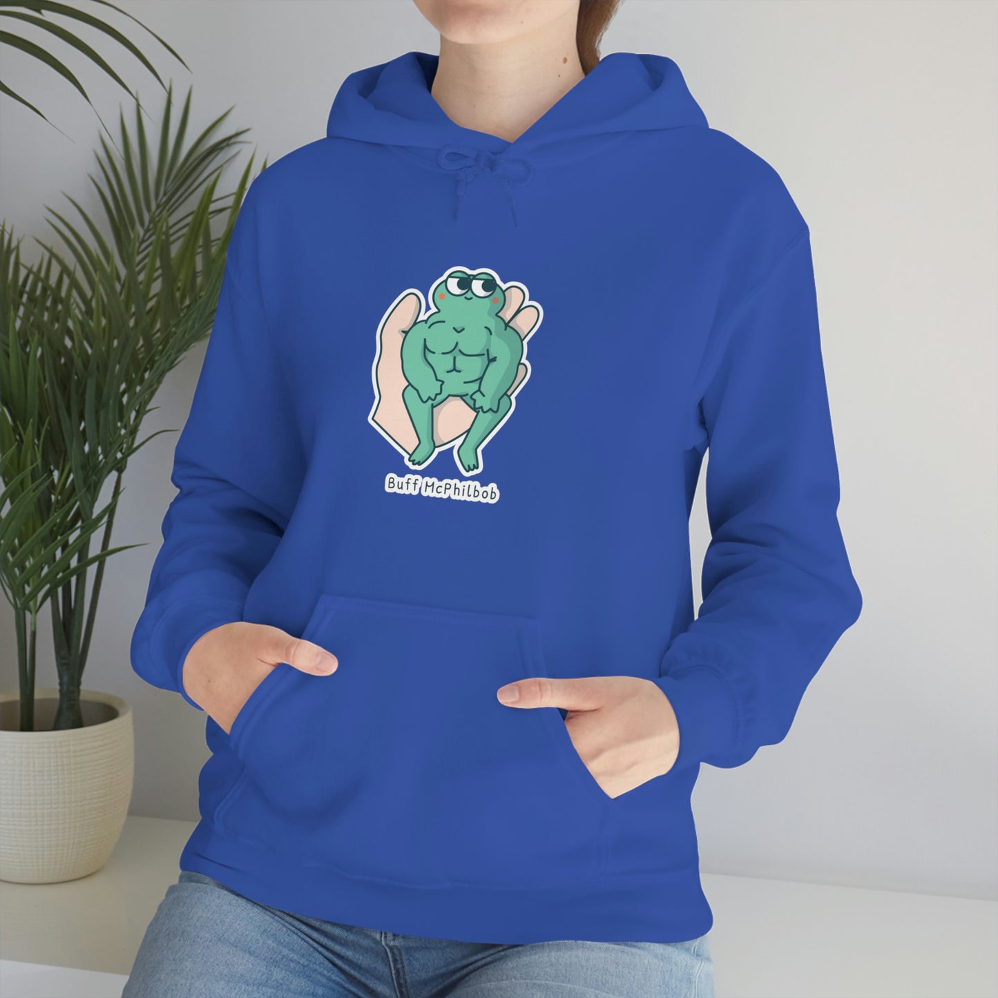 Buff McPhilbob Unisex Heavy Blend™ Hooded Sweatshirt