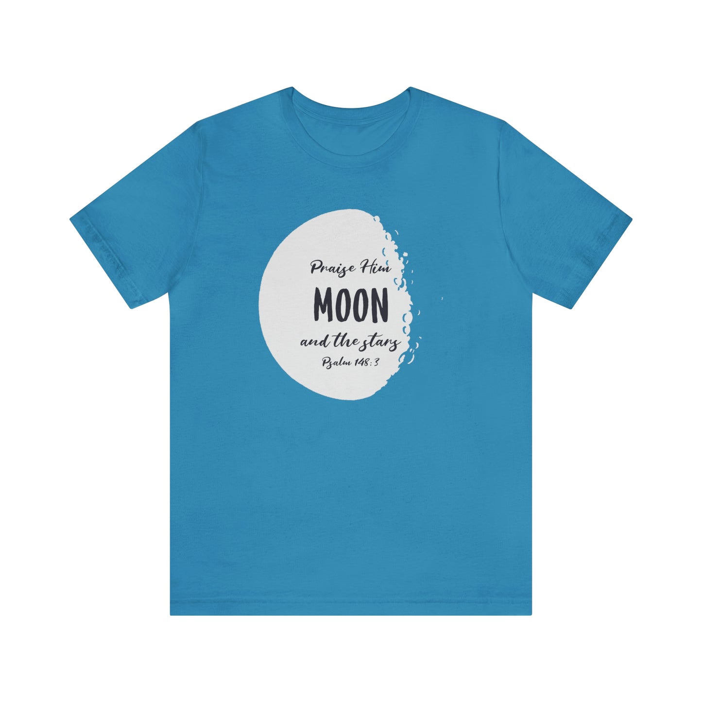 The Moon Unisex Jersey Short Sleeve Tee