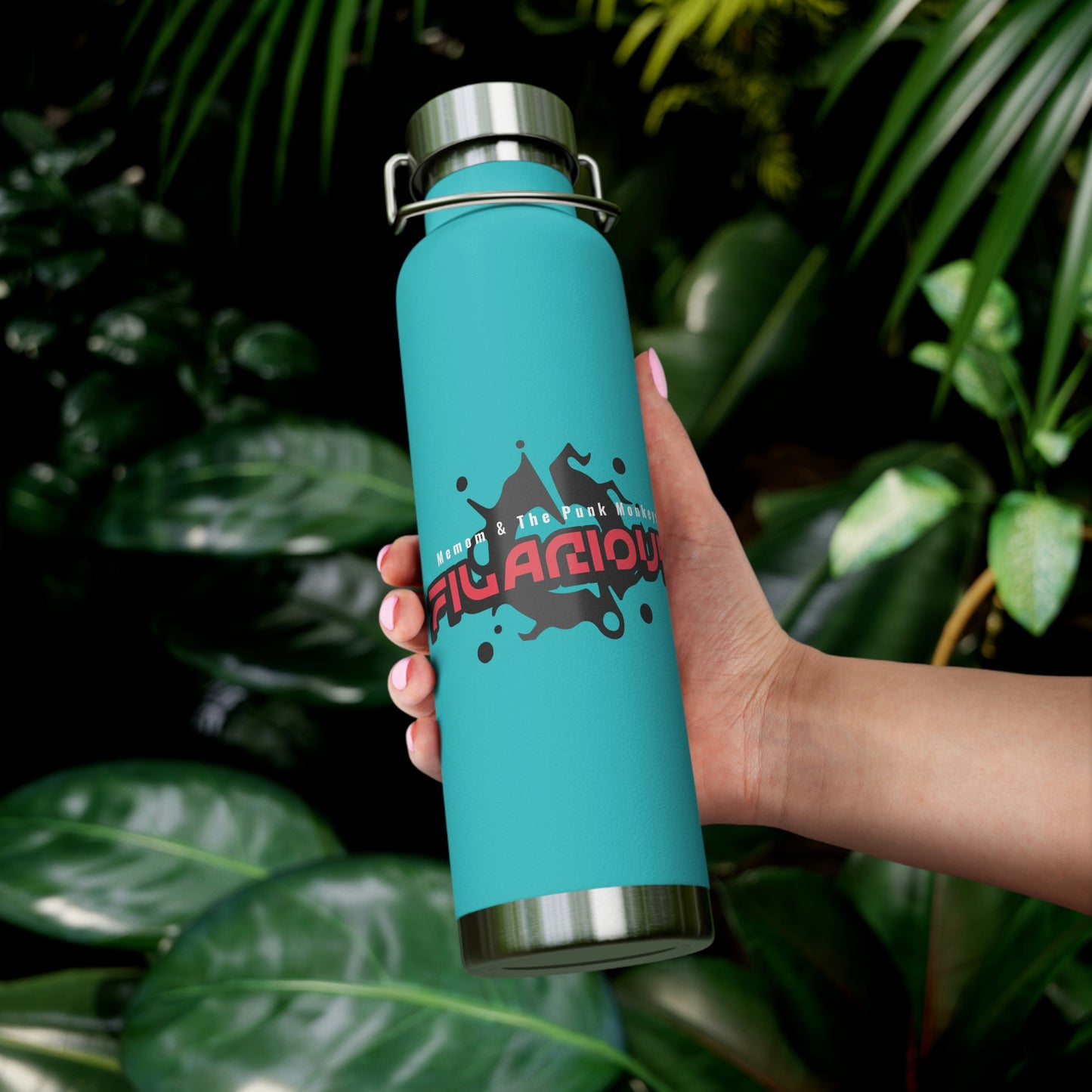 Filarious Copper Vacuum Insulated Bottle, 22oz