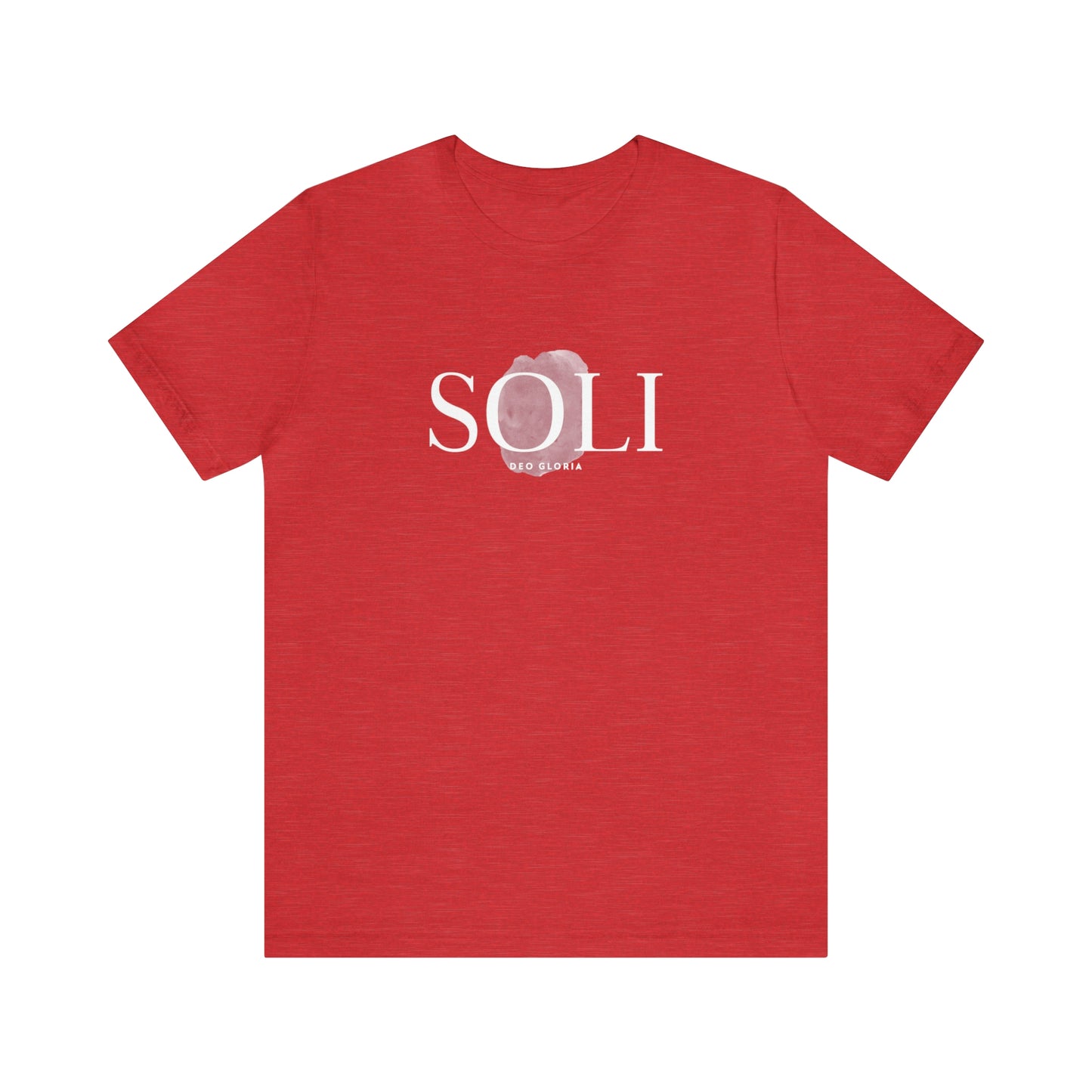 Soli Deo Gloria Paintbrush Unisex Jersey Short Sleeve Tee