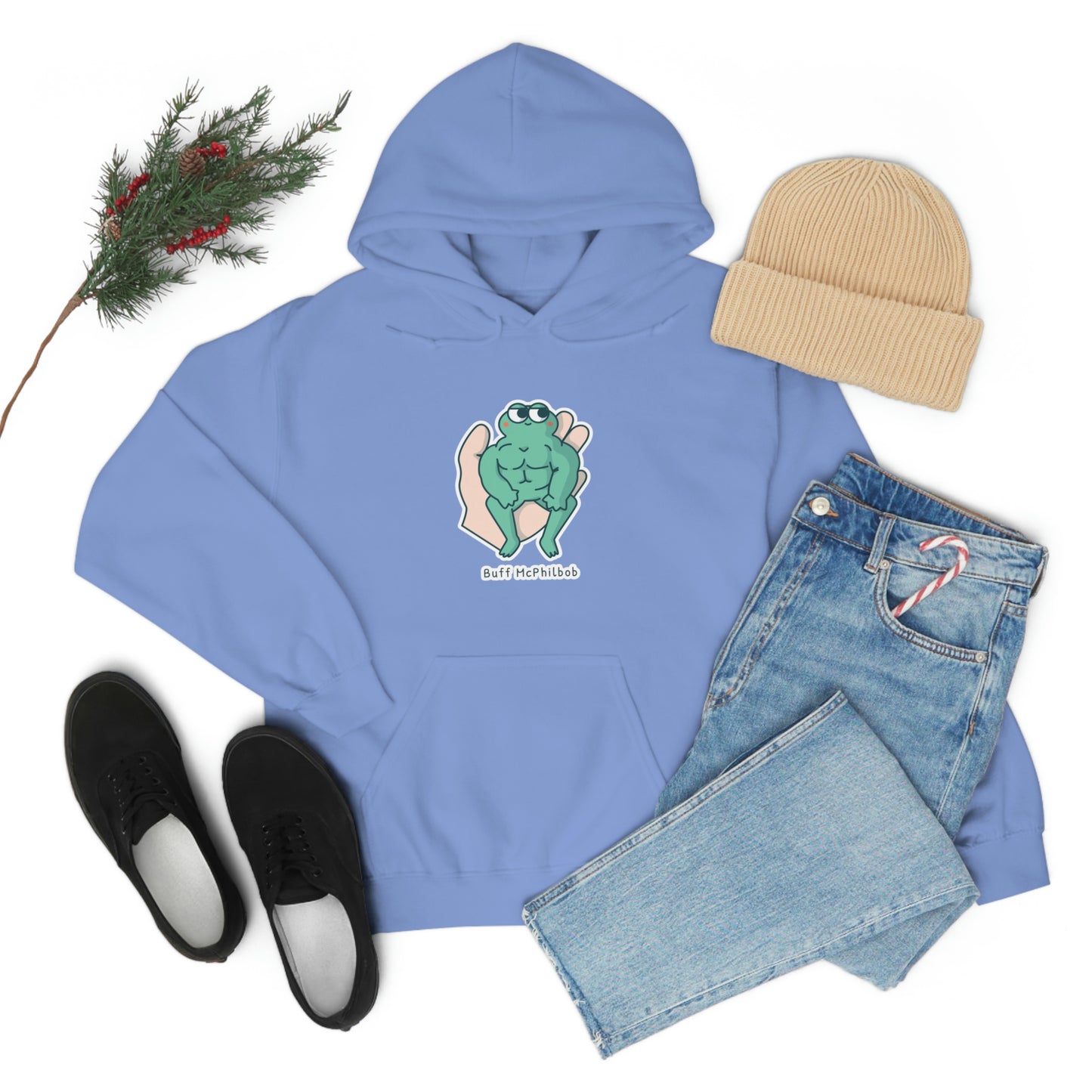Buff McPhilbob Unisex Heavy Blend™ Hooded Sweatshirt