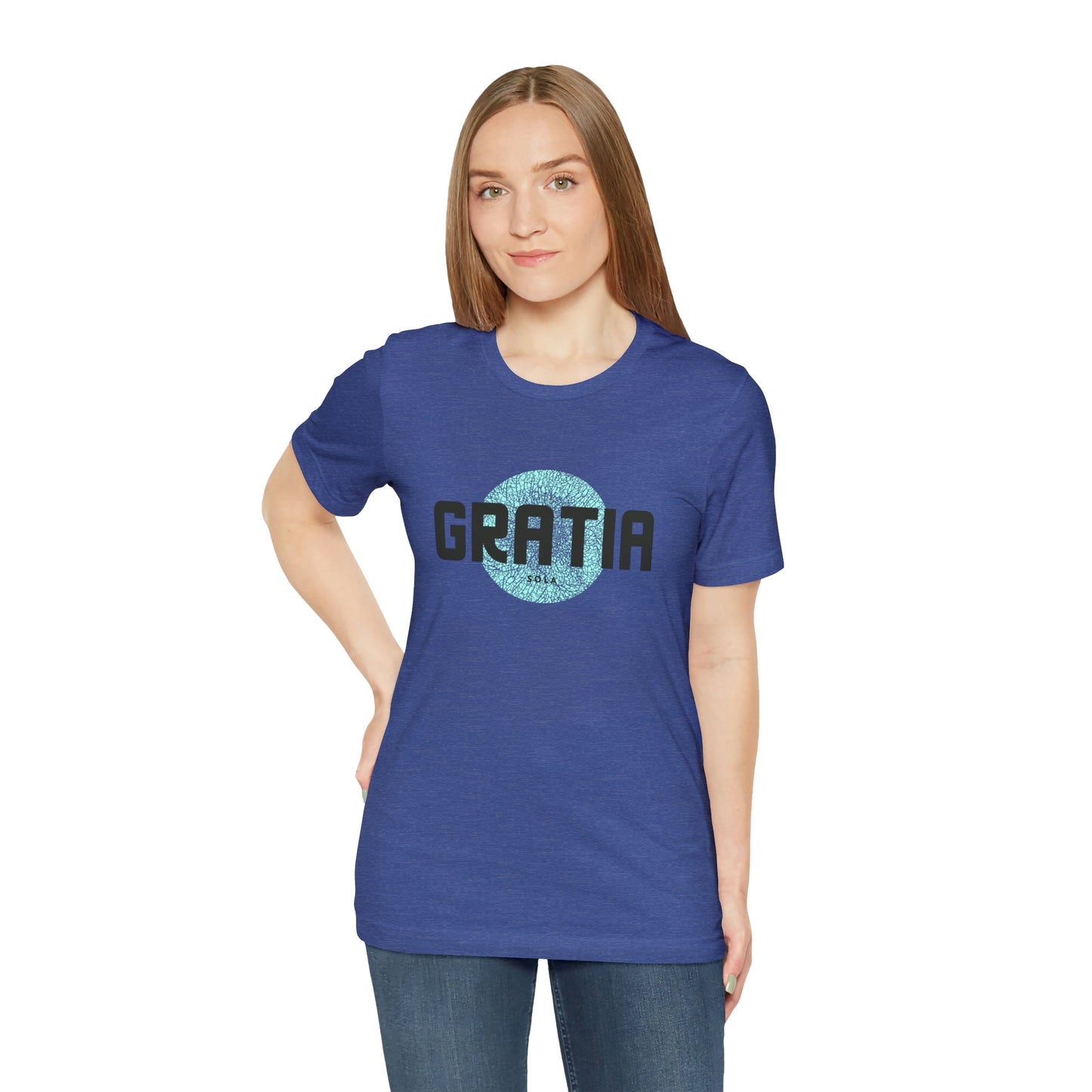 Sola Gratia Unisex Jersey Short Sleeve Tee
