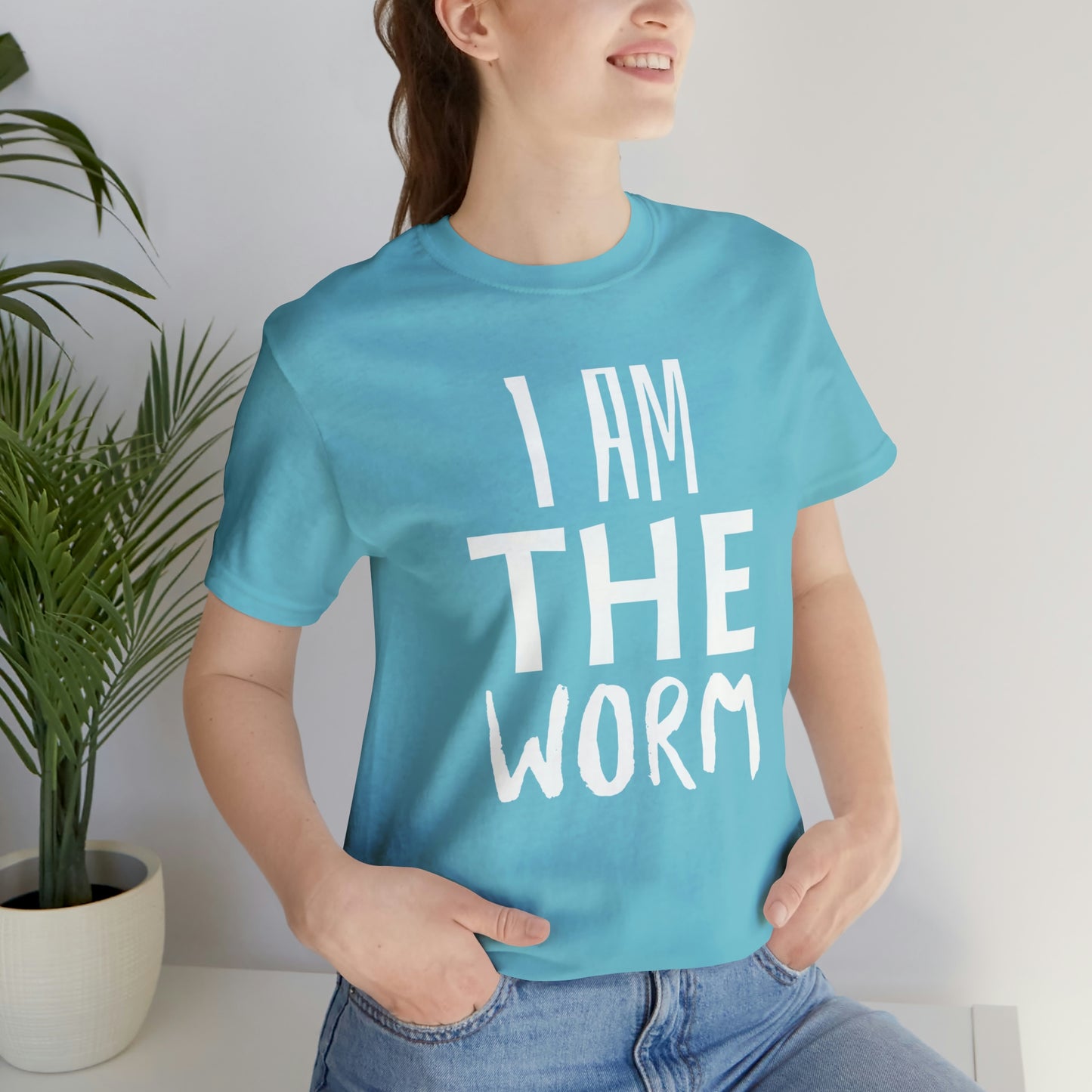 I Am The Worm Unisex Jersey Short Sleeve Tee