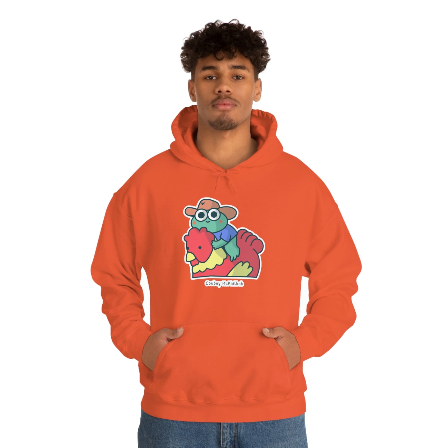 Cowboy McPhilbob Unisex Heavy Blend™ Hooded Sweatshirt