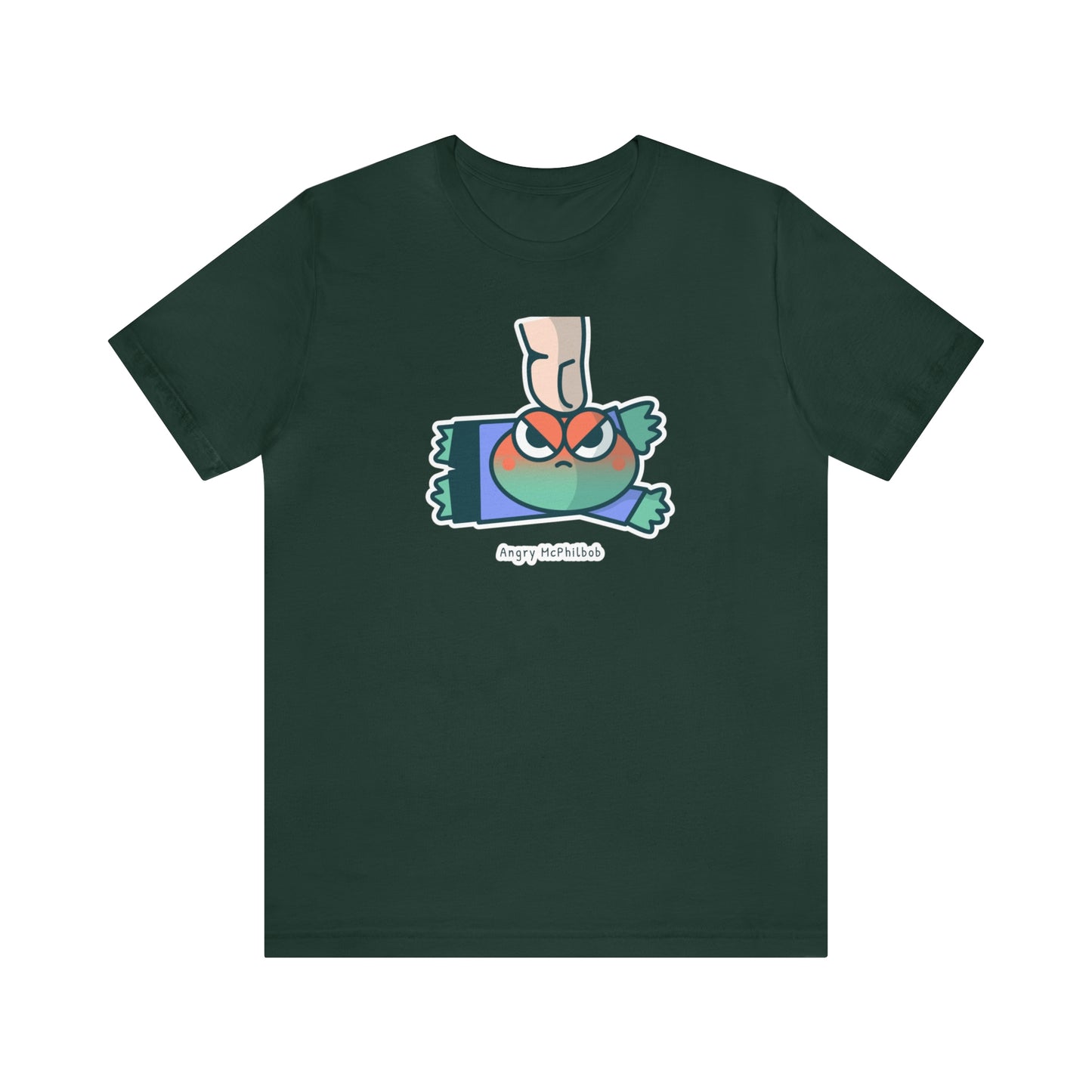 Angry McPhilbob Unisex Jersey Short Sleeve Tee
