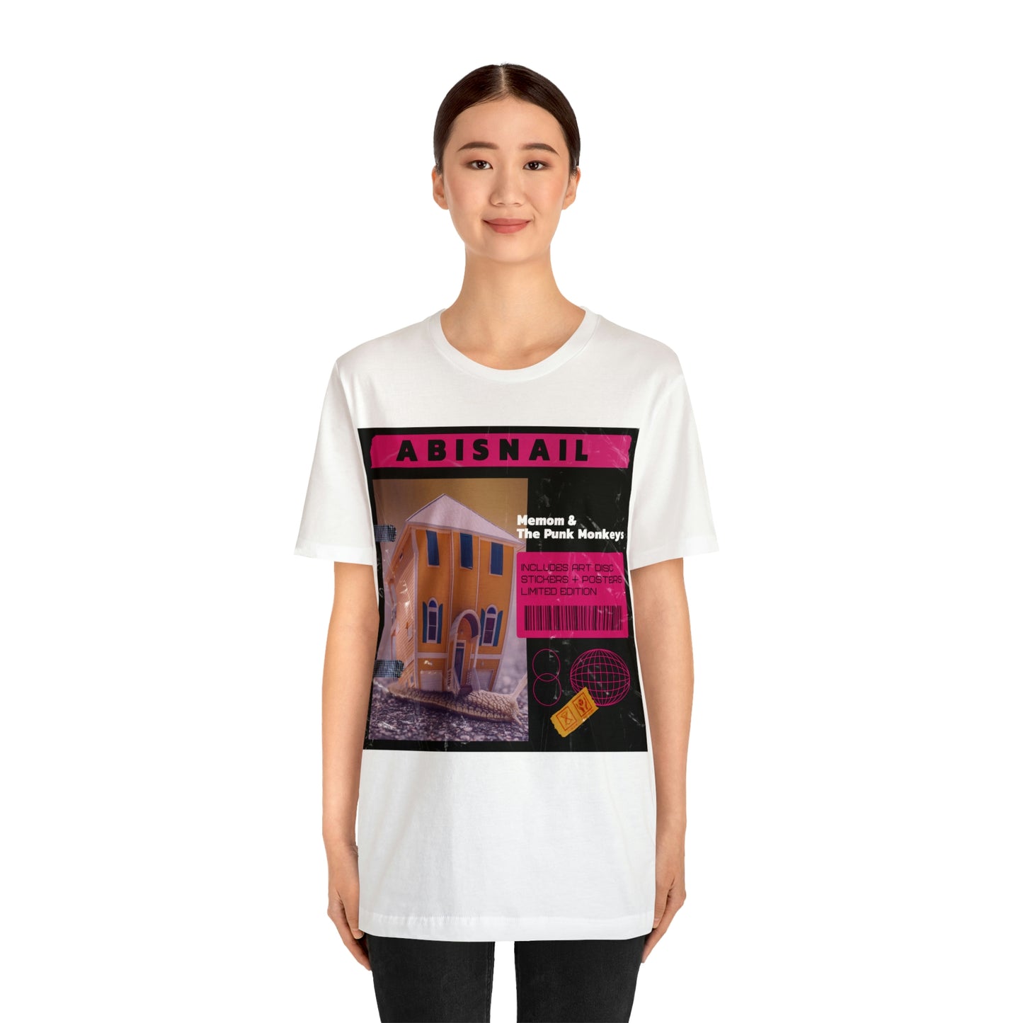 Abisnail Unisex Jersey Short Sleeve Tee