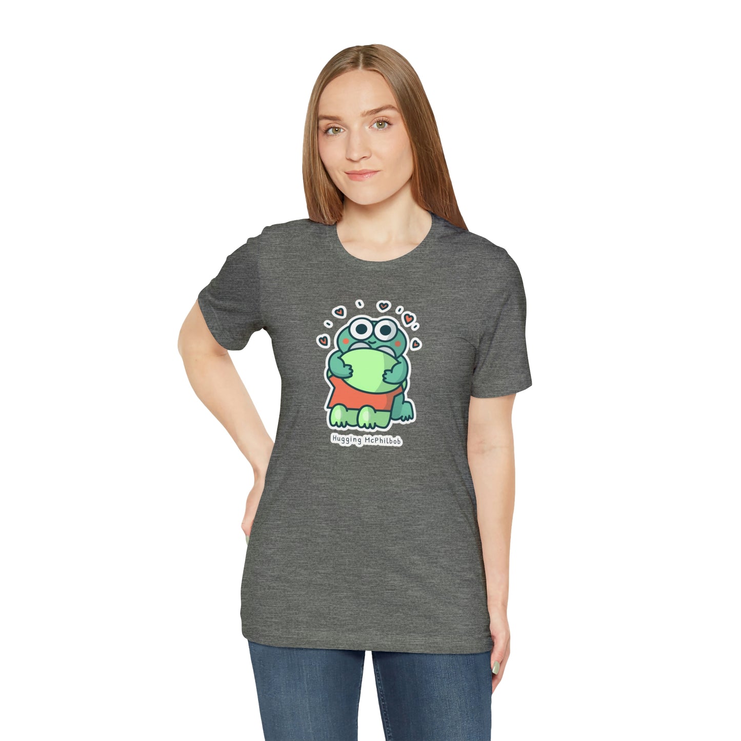 Hugging McPhilbob Unisex Jersey Short Sleeve Tee