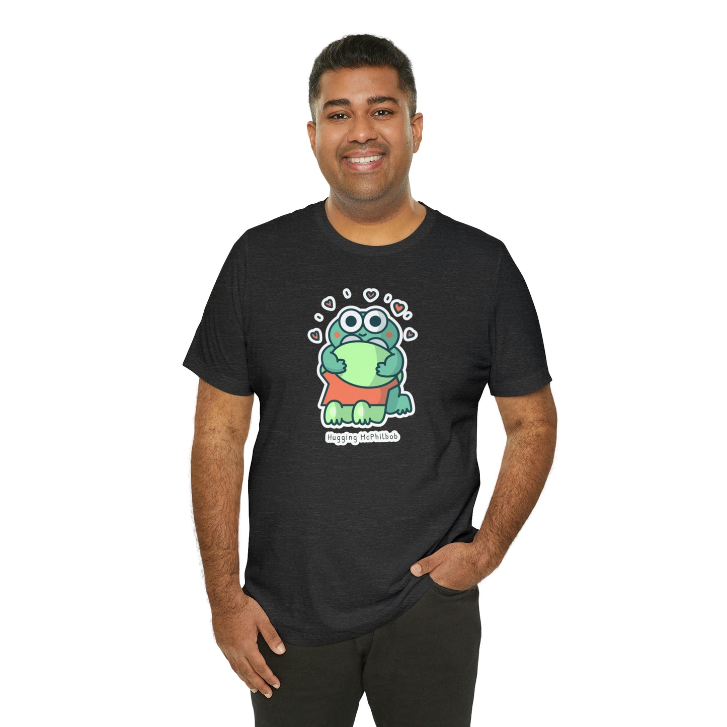 Hugging McPhilbob Unisex Jersey Short Sleeve Tee