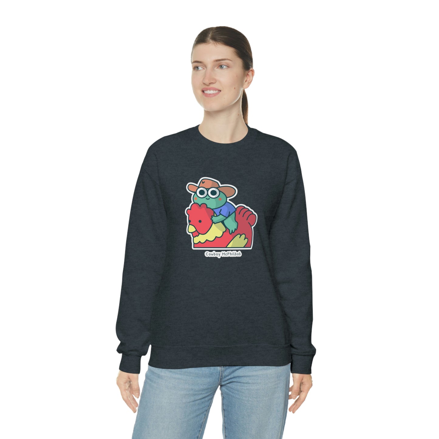 Cowboy McPhilbob Unisex Heavy Blend™ Crewneck Sweatshirt