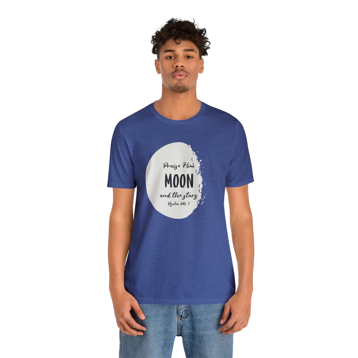 The Moon Unisex Jersey Short Sleeve Tee