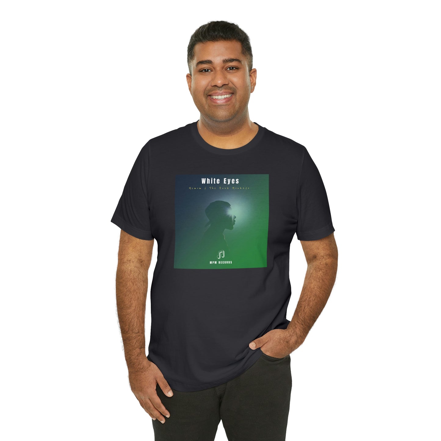 White Eyes Unisex Jersey Short Sleeve Tee
