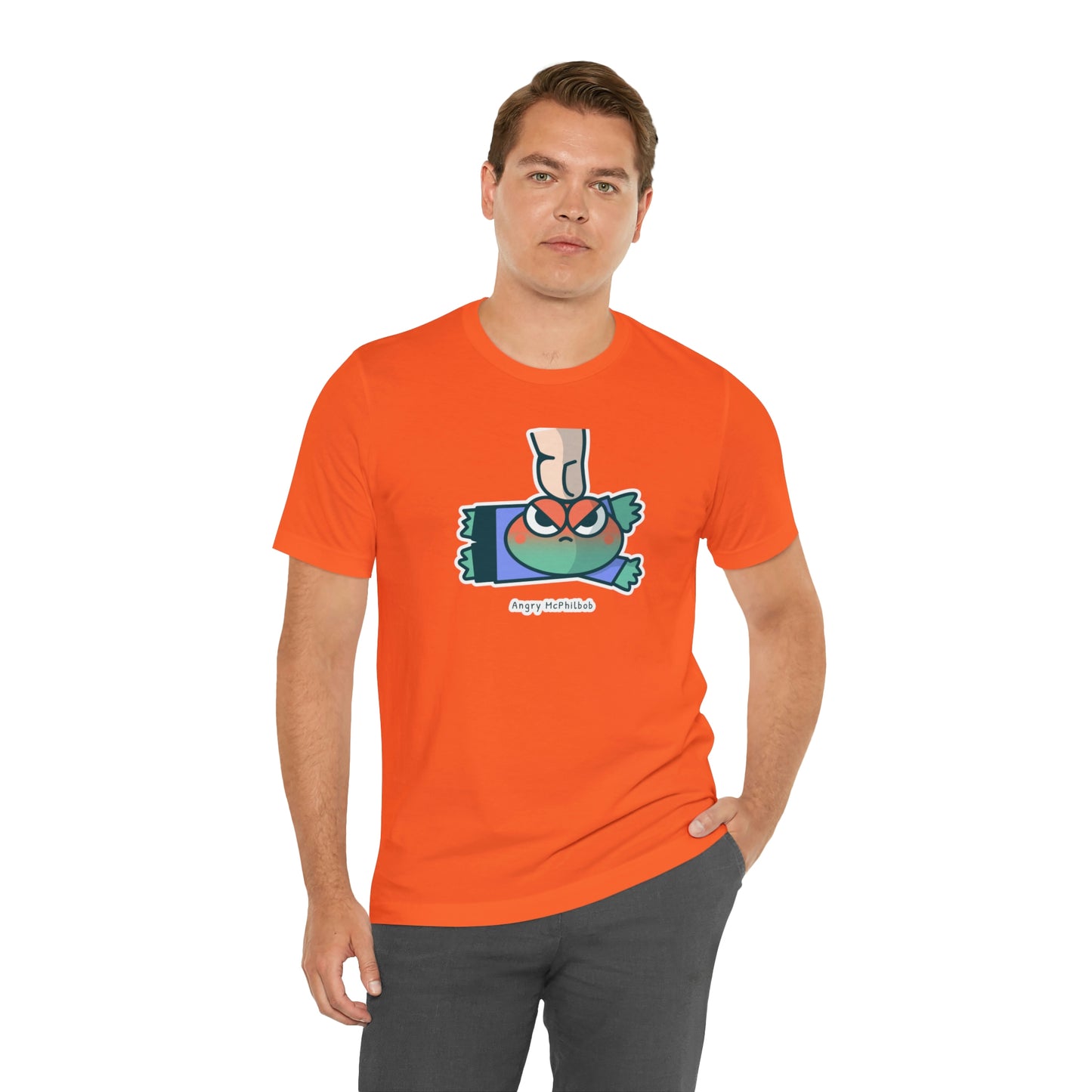 Angry McPhilbob Unisex Jersey Short Sleeve Tee