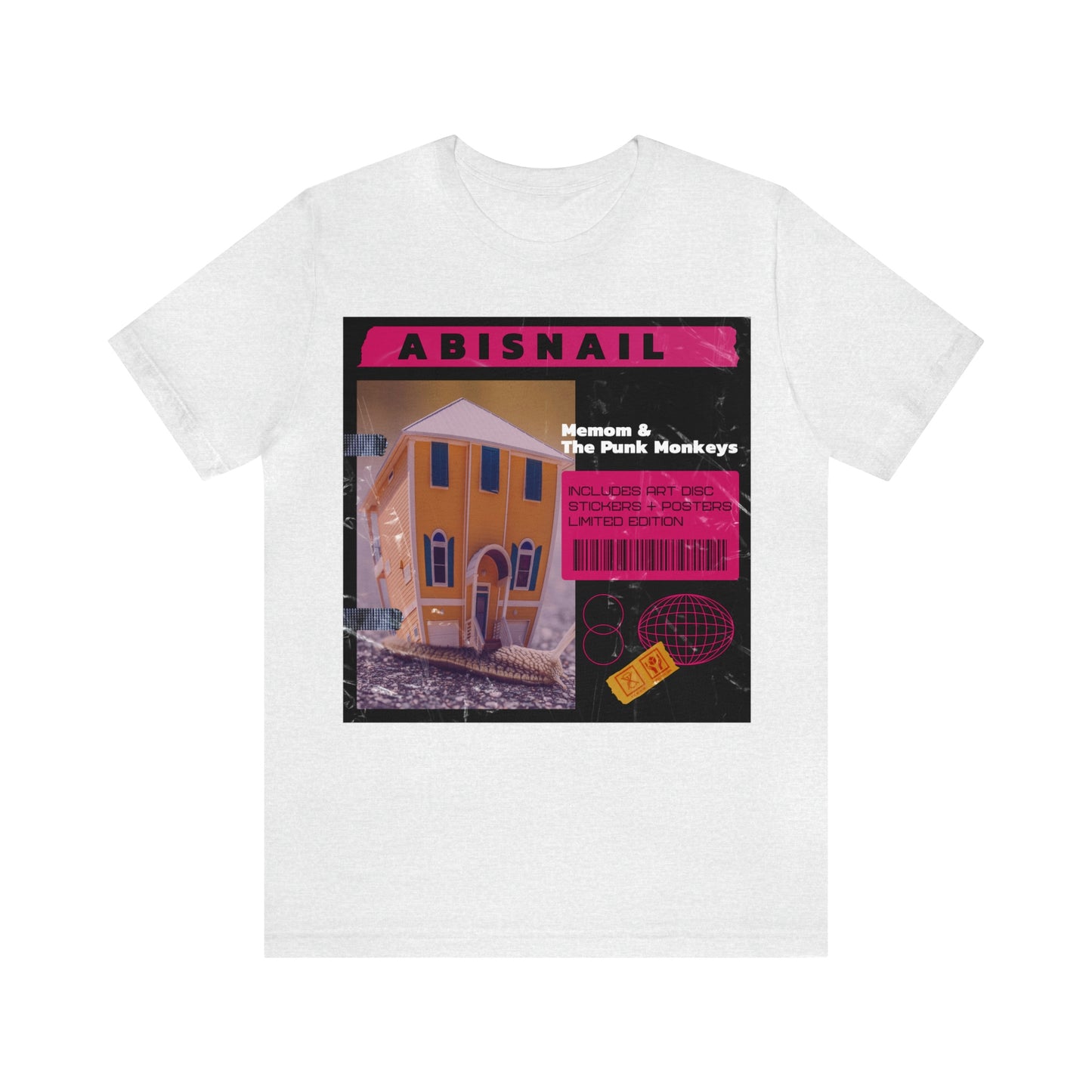 Abisnail Unisex Jersey Short Sleeve Tee