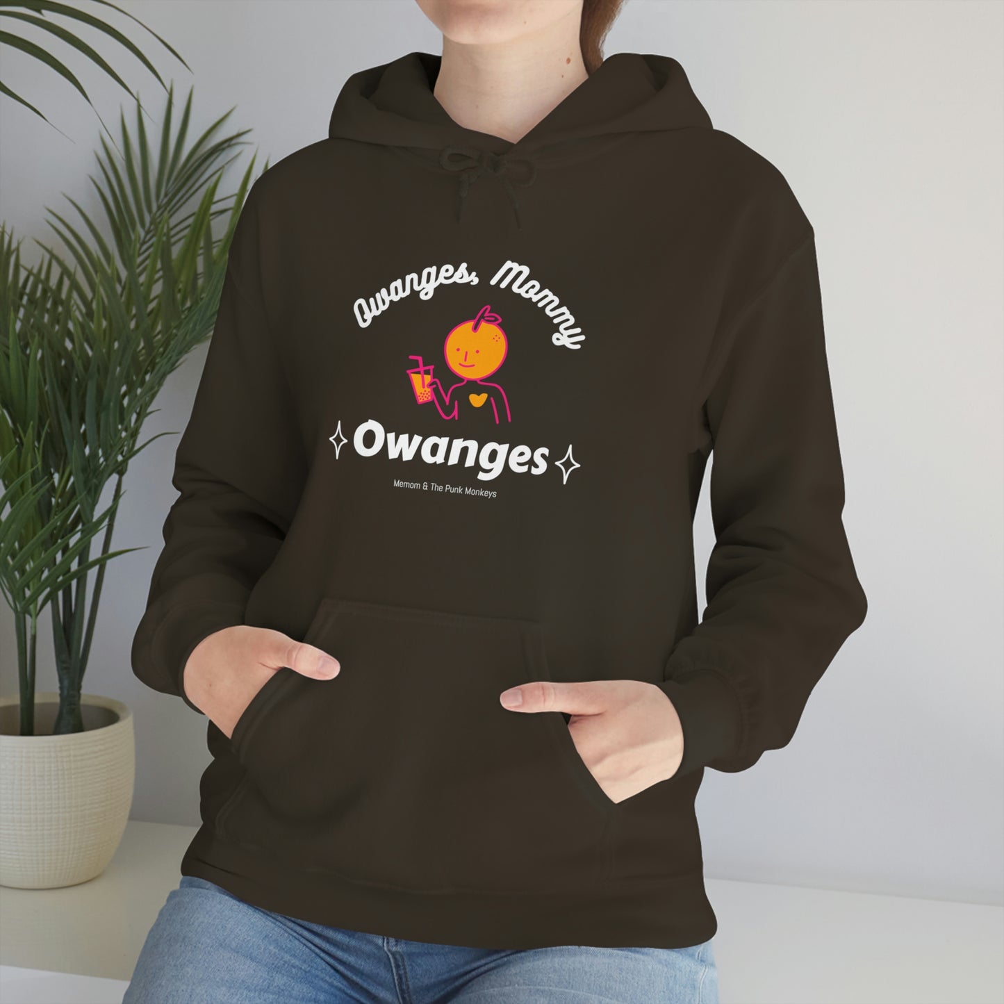 Owanges, Mommy, Owanges Unisex Heavy Blend™ Hooded Sweatshirt