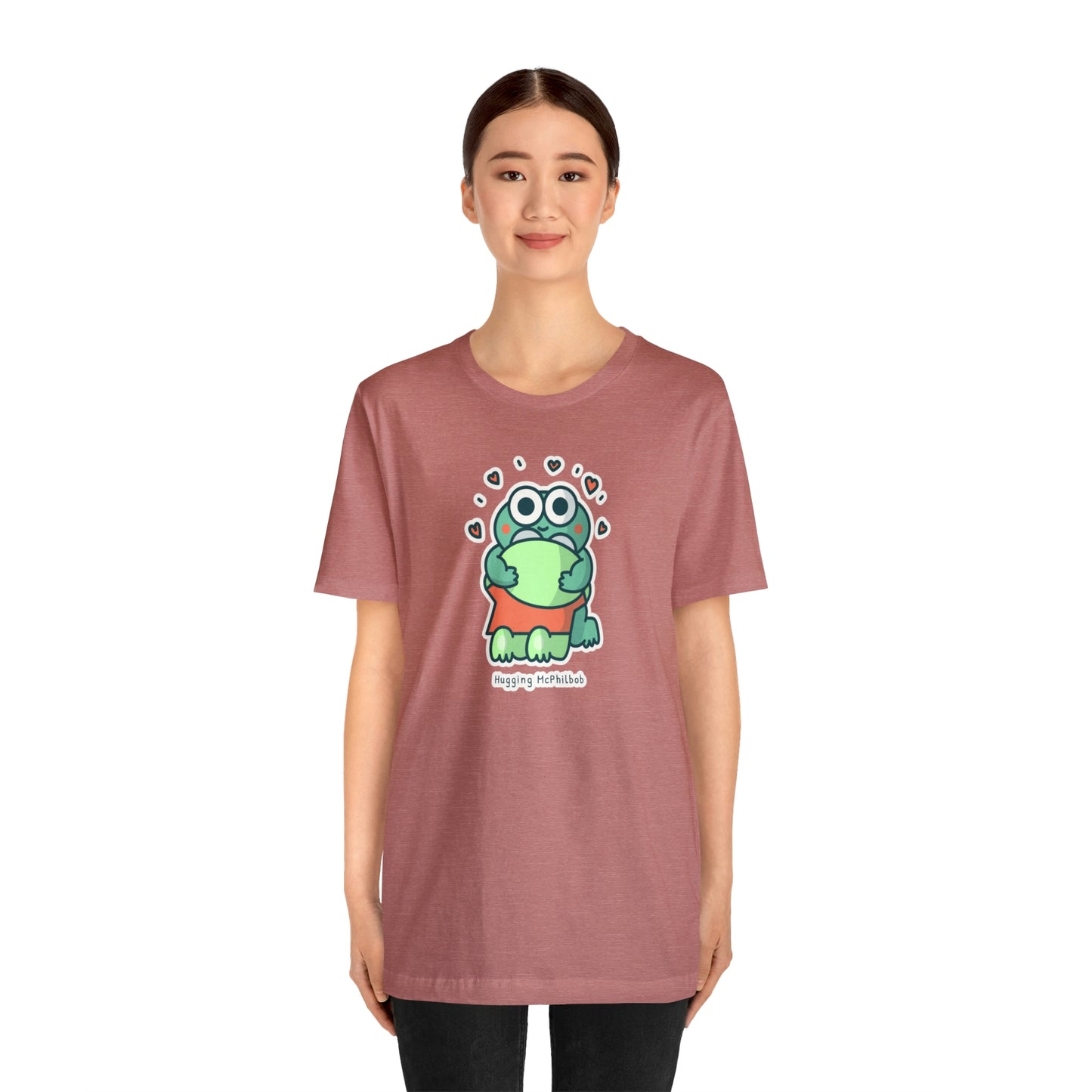 Hugging McPhilbob Unisex Jersey Short Sleeve Tee