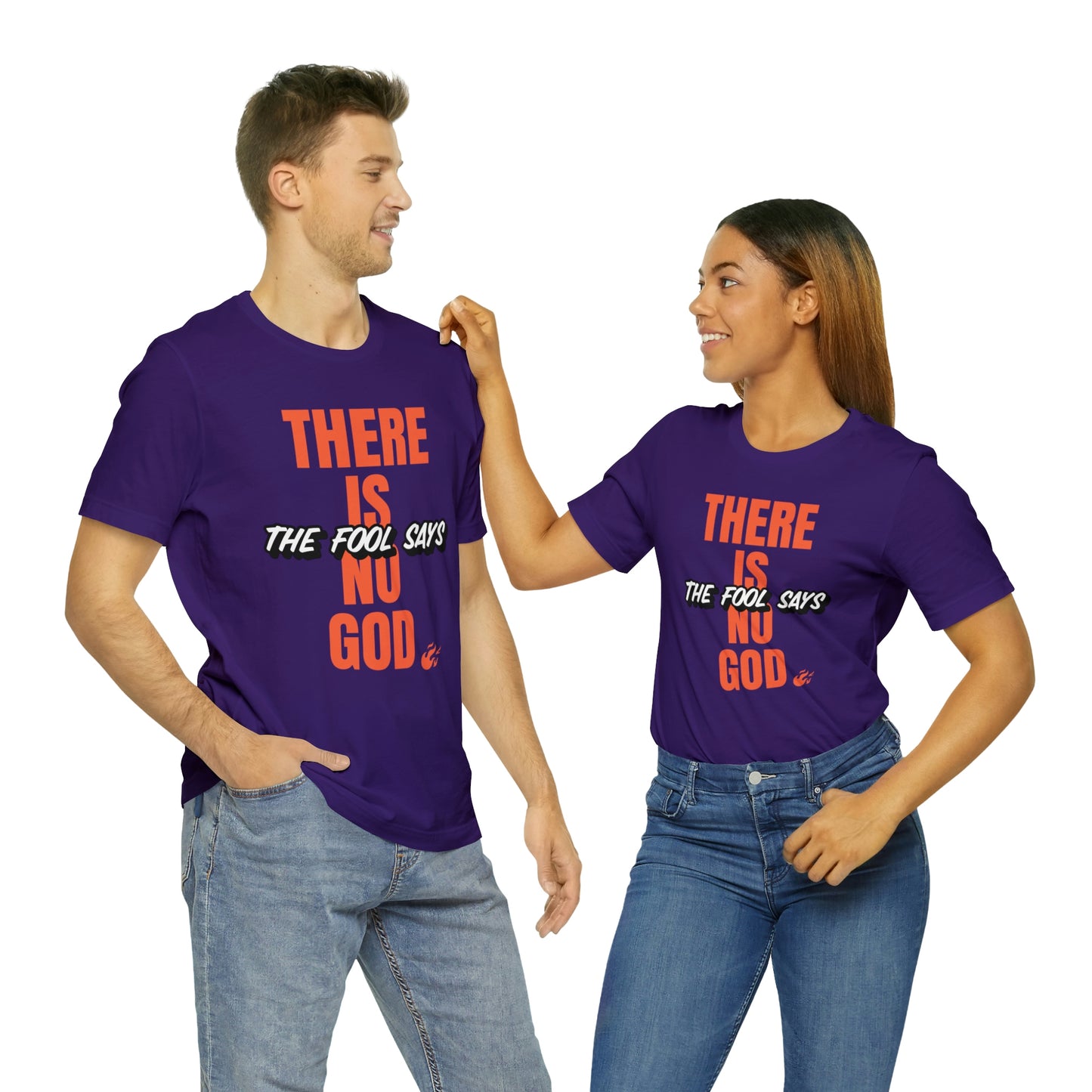 The Fool Says Unisex Jersey Short Sleeve Tee