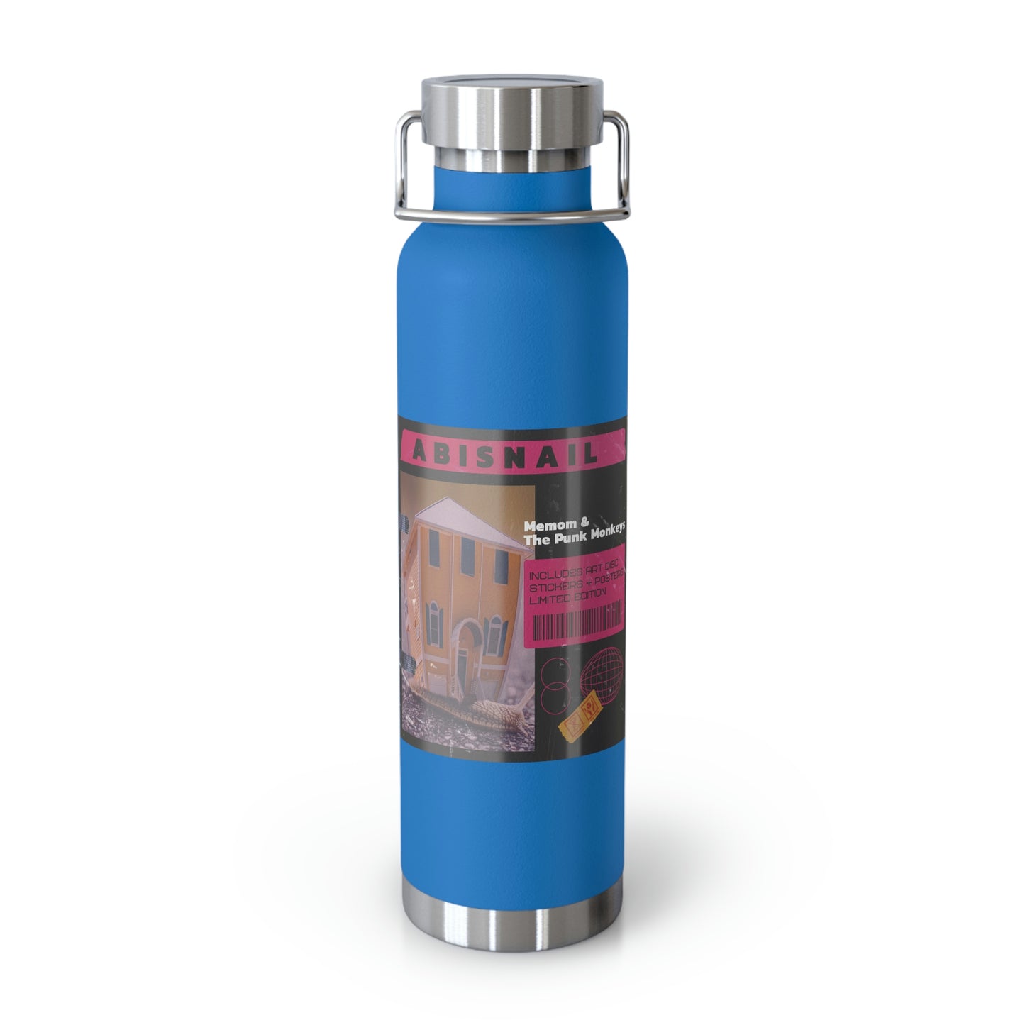 Abisnail 22oz Vacuum Insulated Bottle