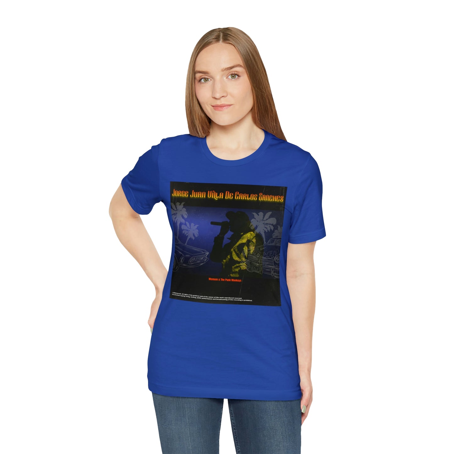 Jorge Juan Villa De Carlos Sanchez Unisex Jersey Short Sleeve Tee