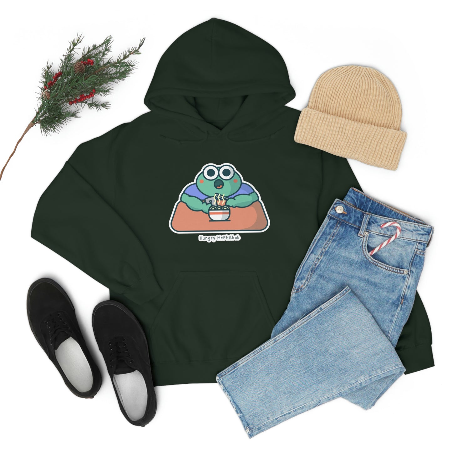 Hungry McPhilbob Unisex Heavy Blend™ Hooded Sweatshirt