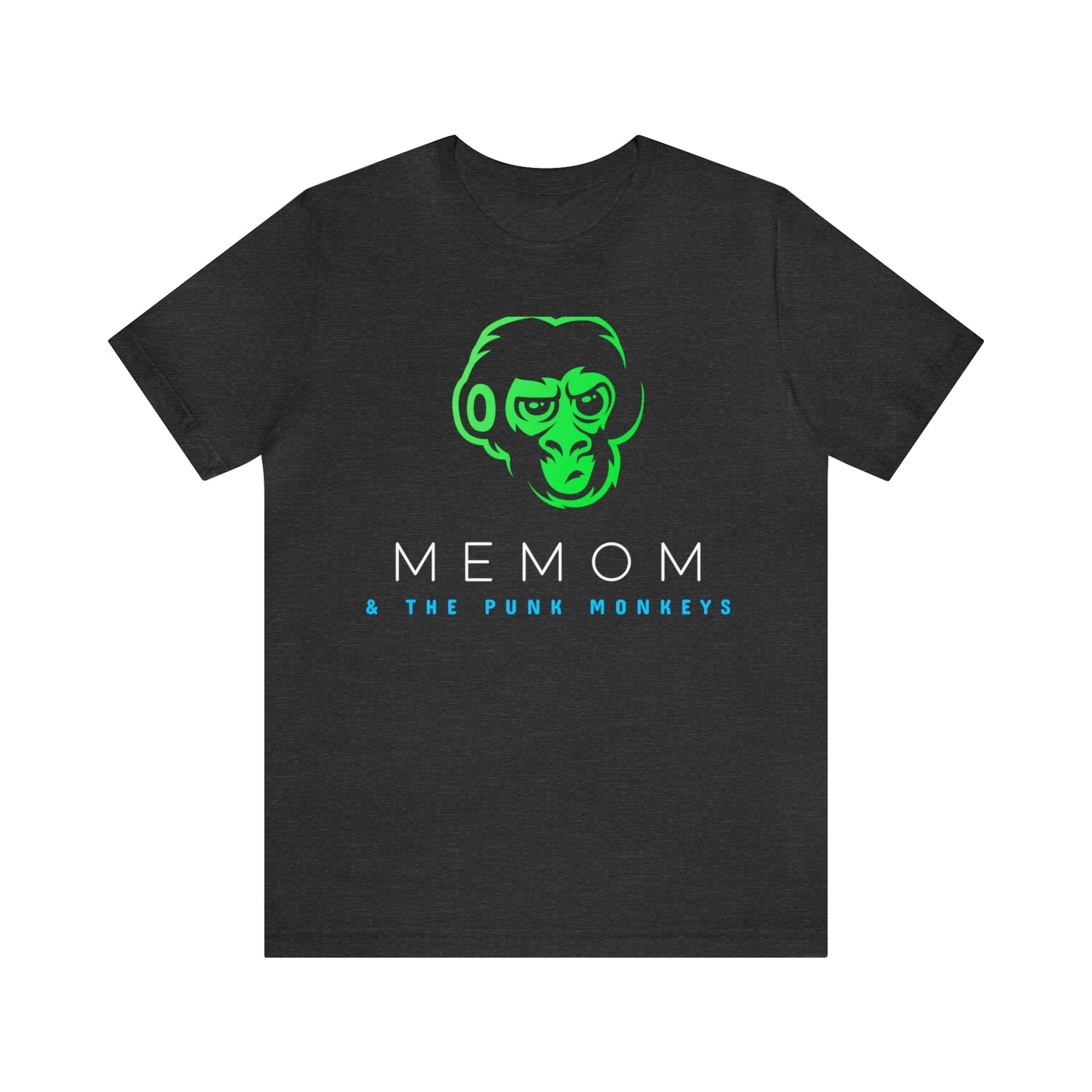 Memom and the Punk Monkeys Logo Unisex Jersey Short Sleeve Tee