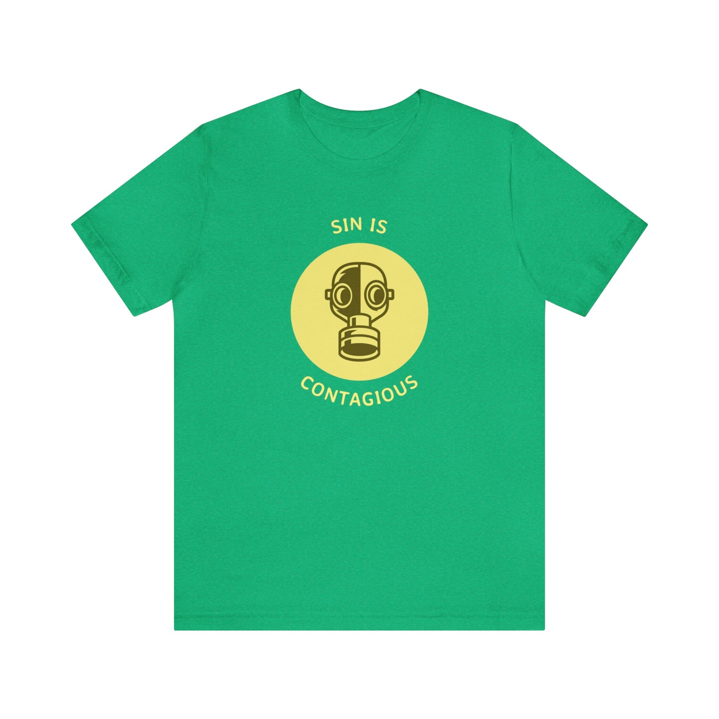 Sin is Contagious Unisex Jersey Short Sleeve Tee