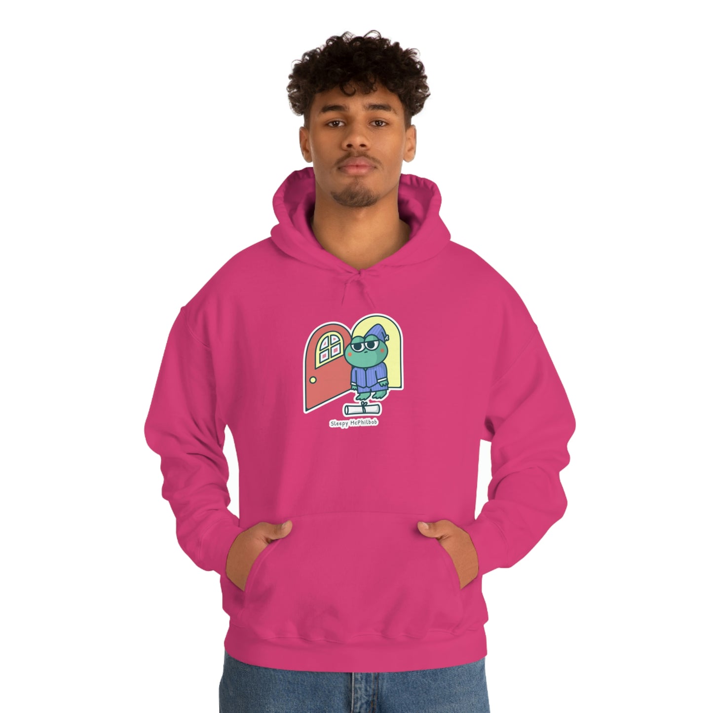 Sleepy McPhilbob Unisex Heavy Blend™ Hooded Sweatshirt