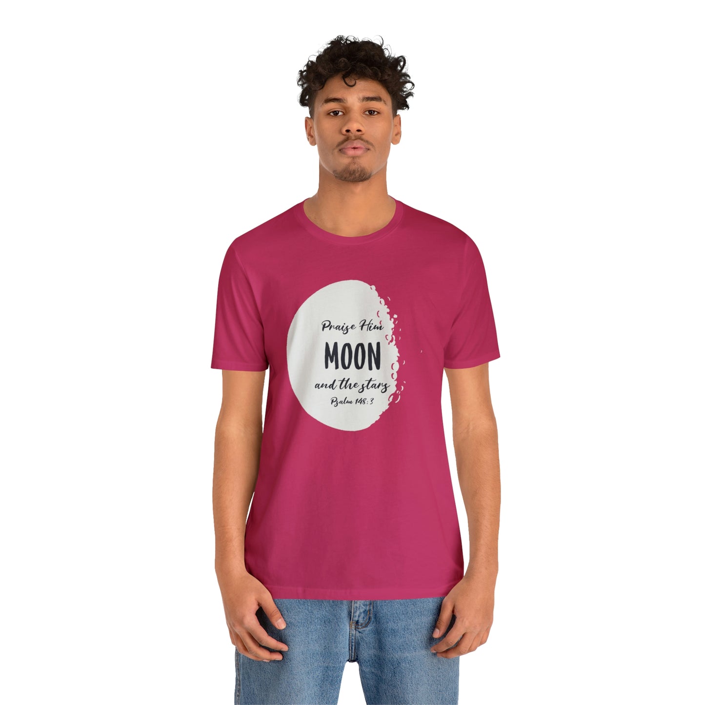 The Moon Unisex Jersey Short Sleeve Tee