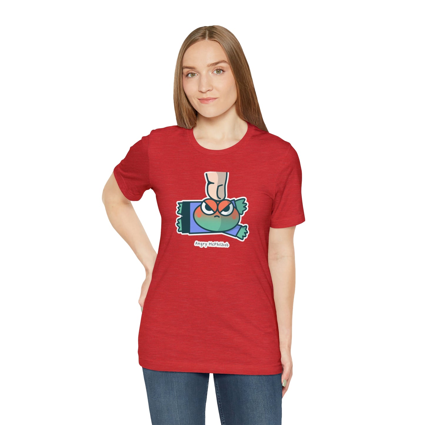 Angry McPhilbob Unisex Jersey Short Sleeve Tee