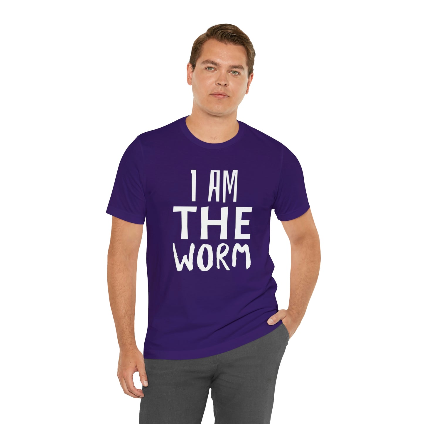 I Am The Worm Unisex Jersey Short Sleeve Tee