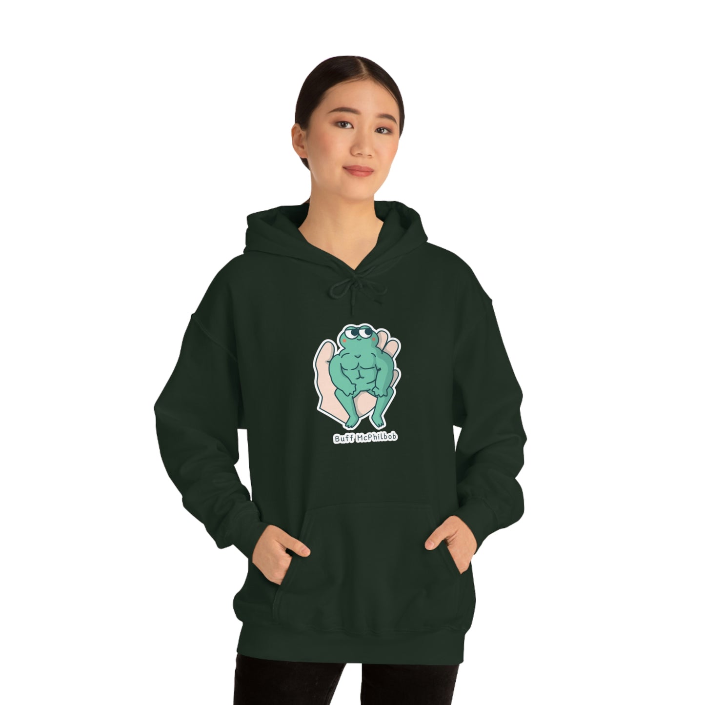 Buff McPhilbob Unisex Heavy Blend™ Hooded Sweatshirt