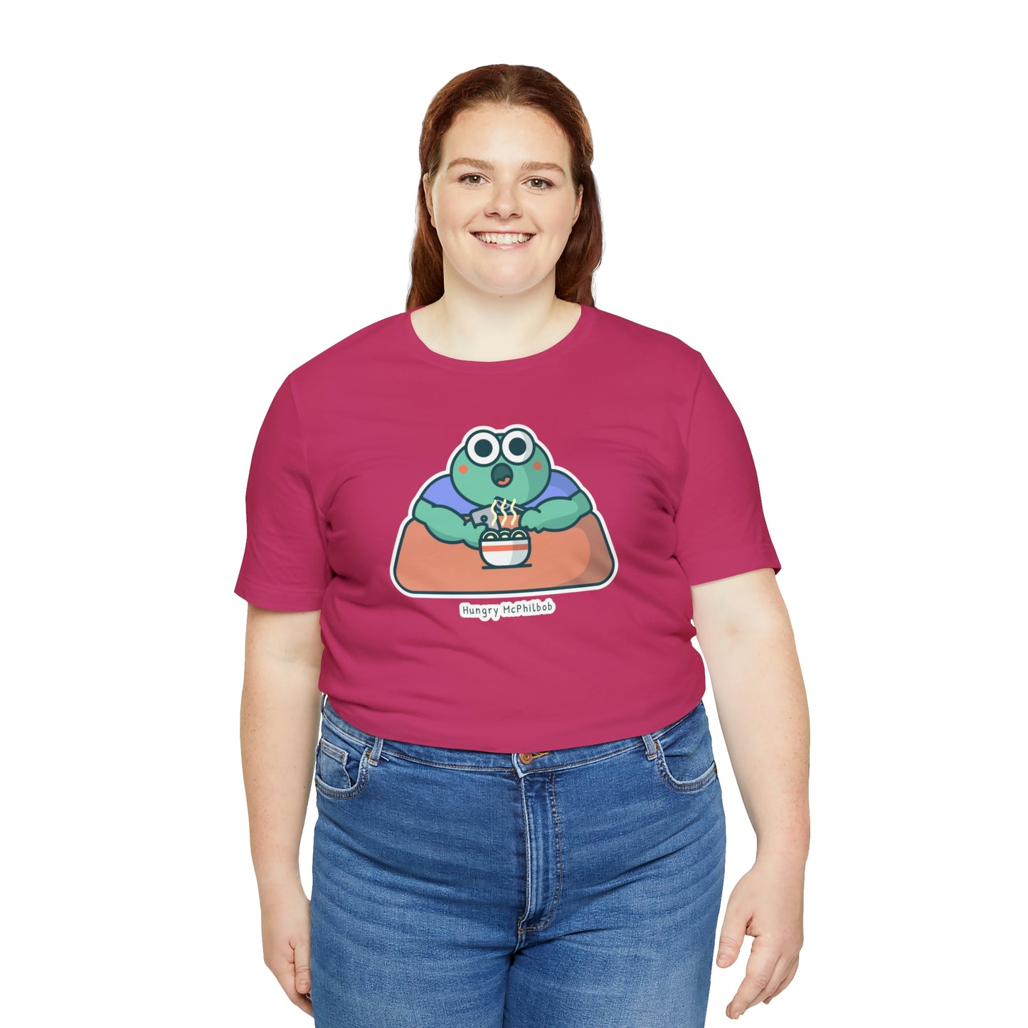 Hungry McPhilbob Unisex Jersey Short Sleeve Tee
