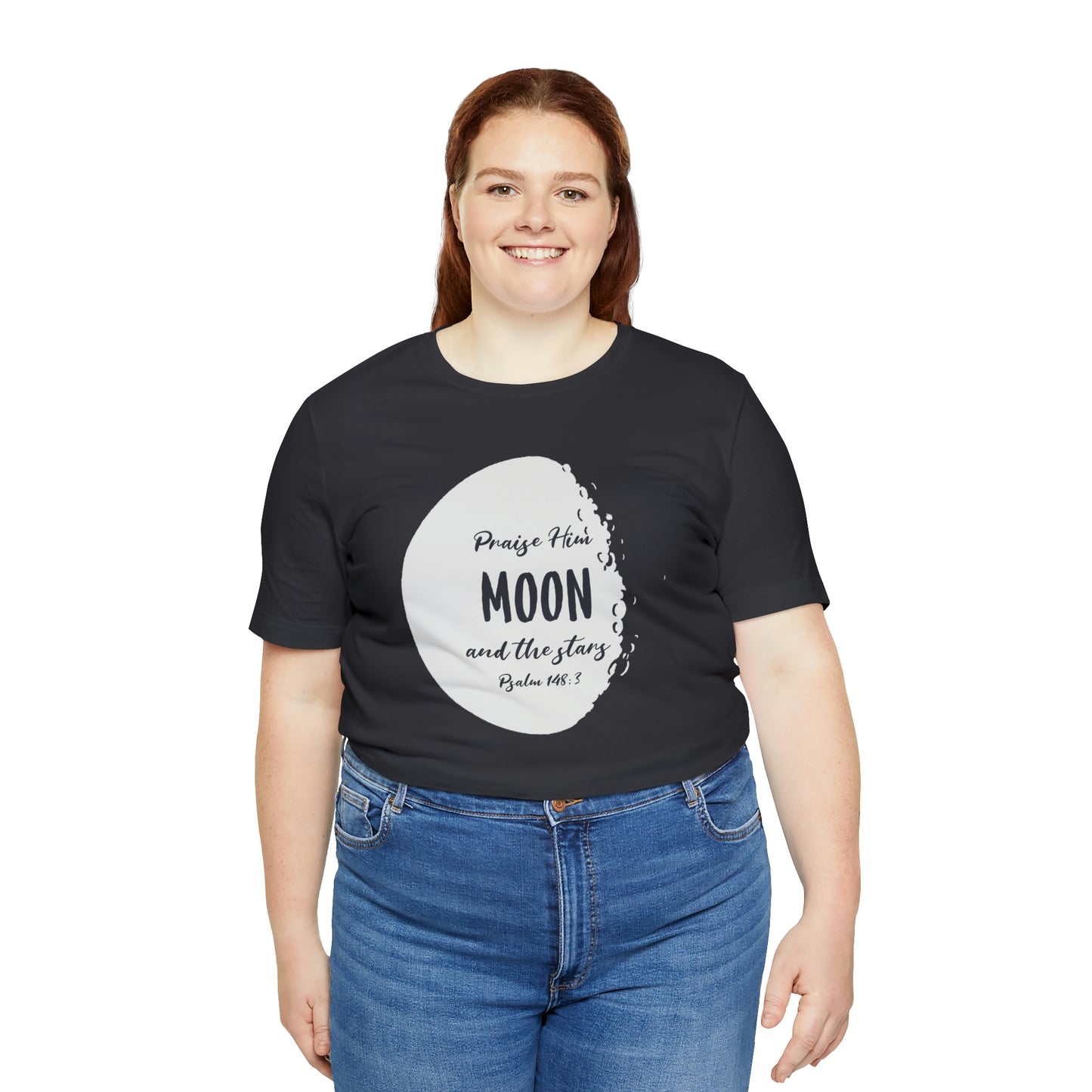 The Moon Unisex Jersey Short Sleeve Tee