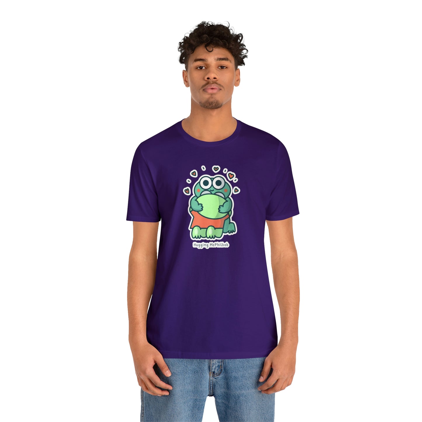 Hugging McPhilbob Unisex Jersey Short Sleeve Tee