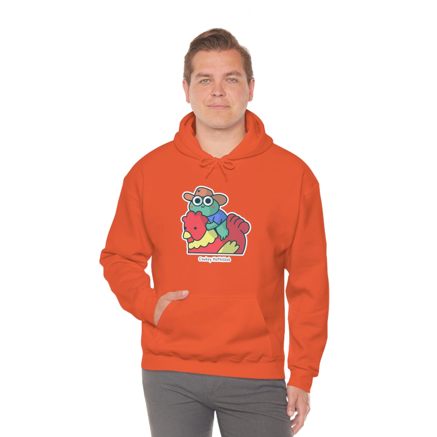 Cowboy McPhilbob Unisex Heavy Blend™ Hooded Sweatshirt
