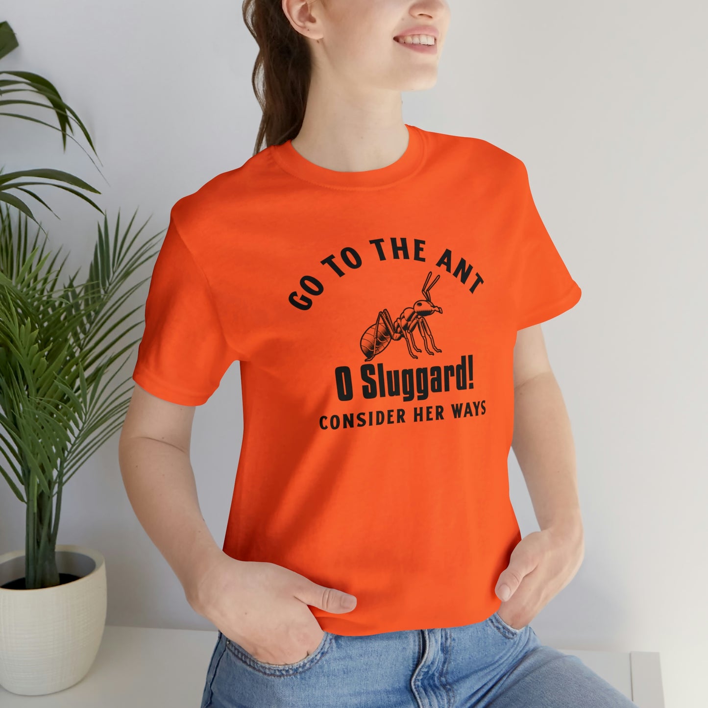 Go To The Ant Unisex Jersey Short Sleeve Tee