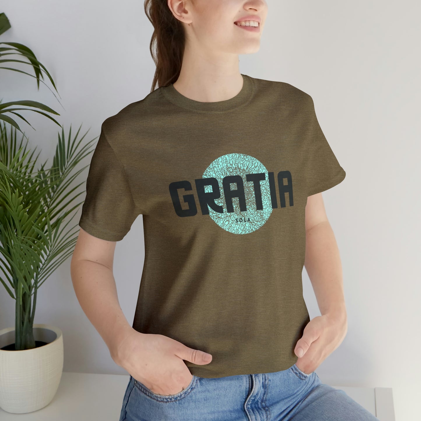 Sola Gratia Unisex Jersey Short Sleeve Tee