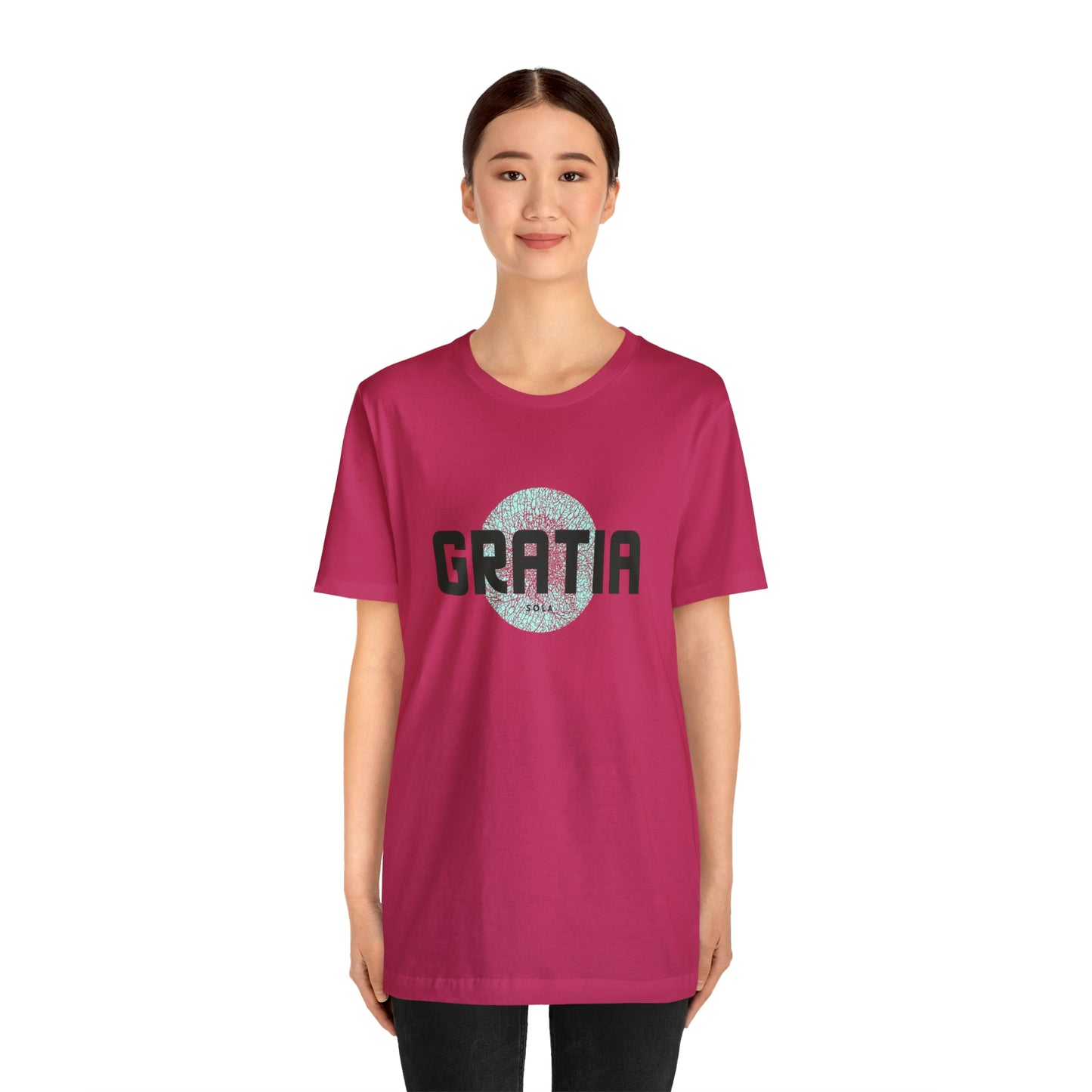 Sola Gratia Unisex Jersey Short Sleeve Tee