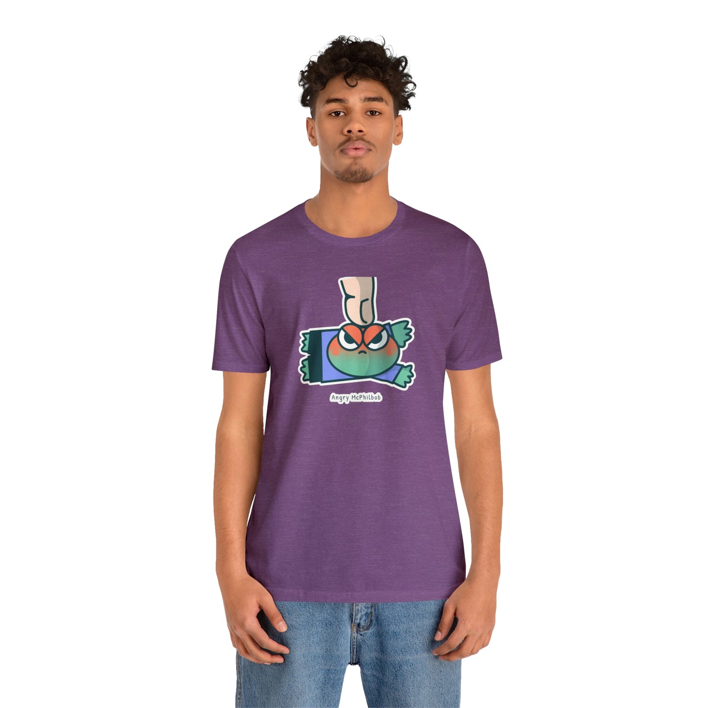 Angry McPhilbob Unisex Jersey Short Sleeve Tee