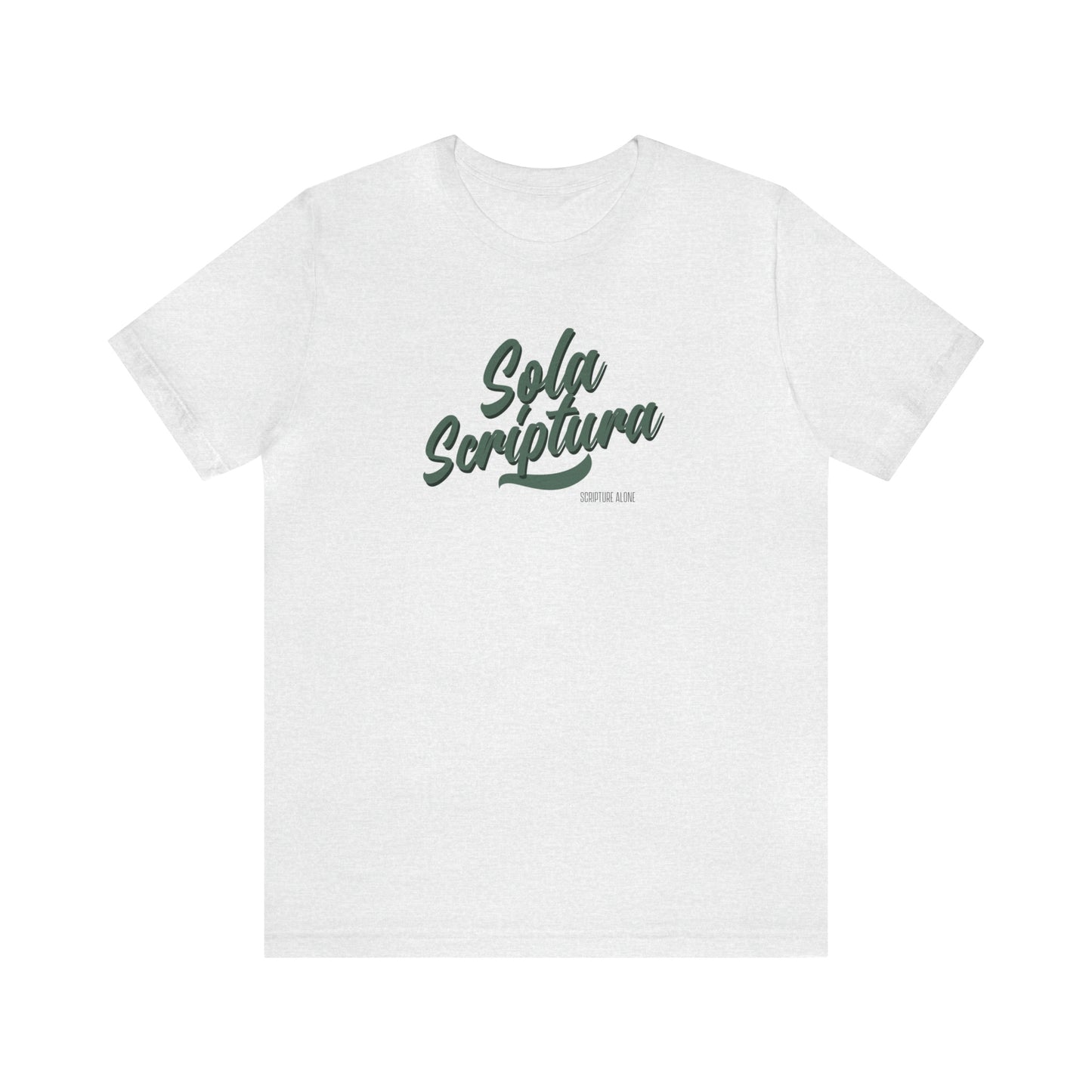 Sola Scriptura Unisex Jersey Short Sleeve Tee