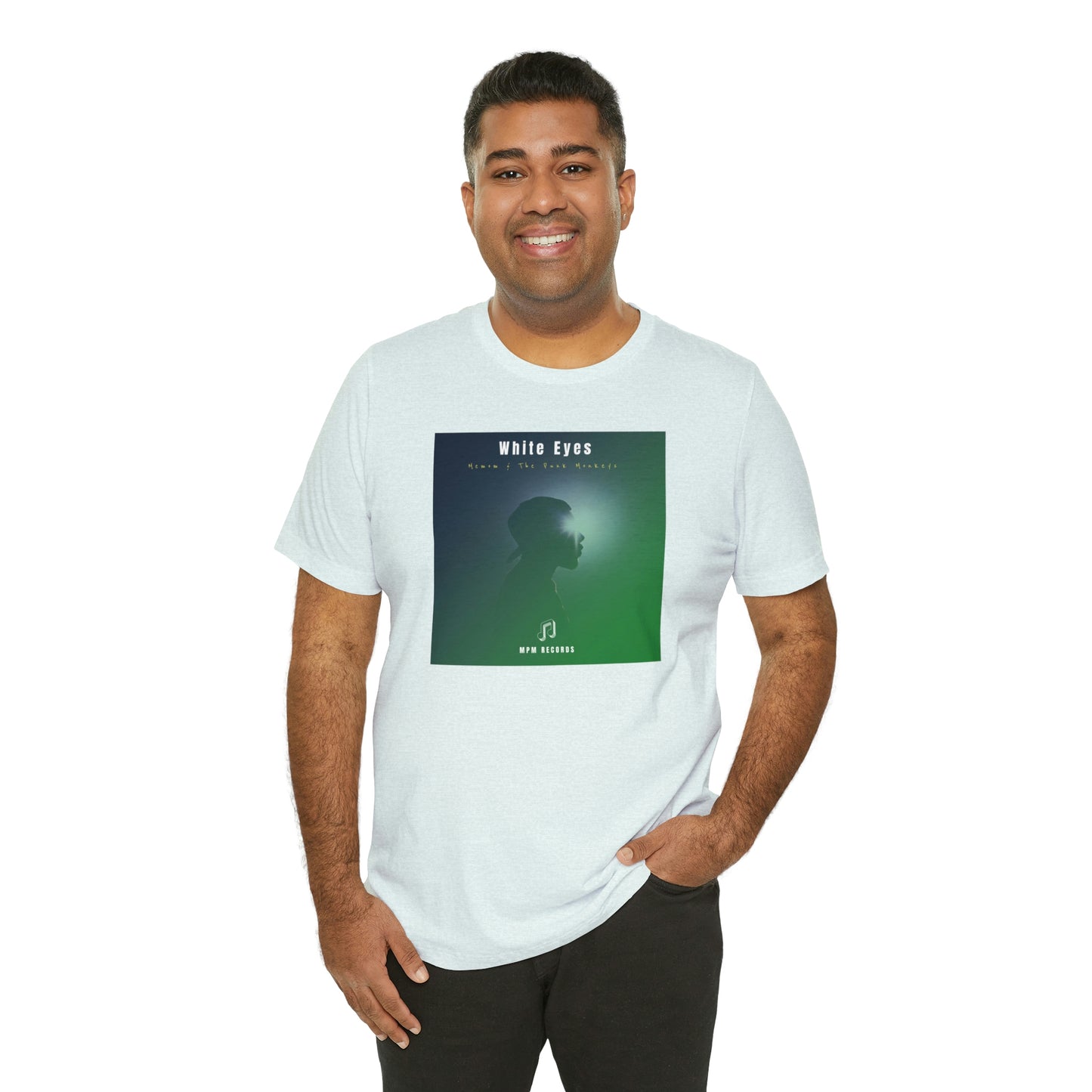 White Eyes Unisex Jersey Short Sleeve Tee
