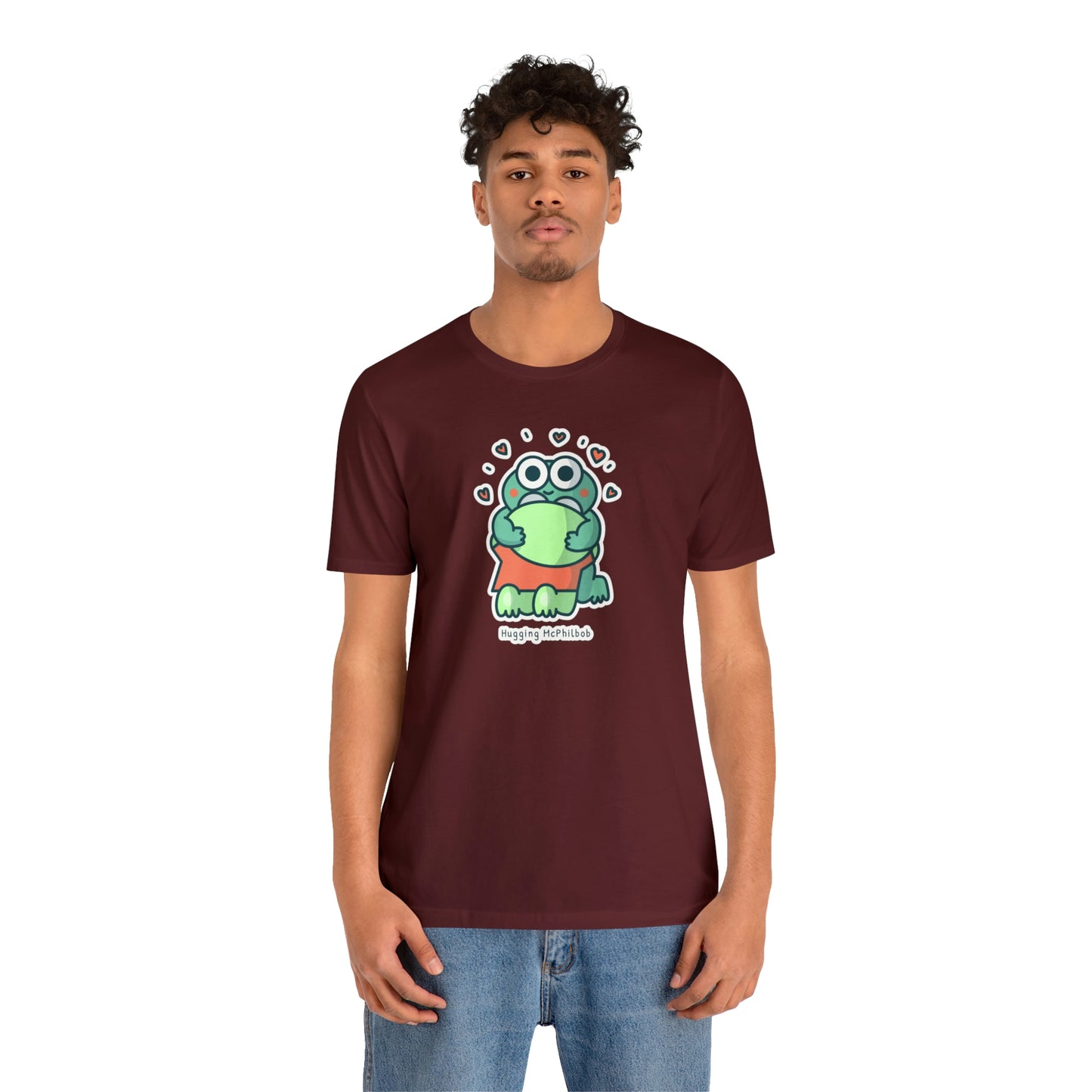 Hugging McPhilbob Unisex Jersey Short Sleeve Tee