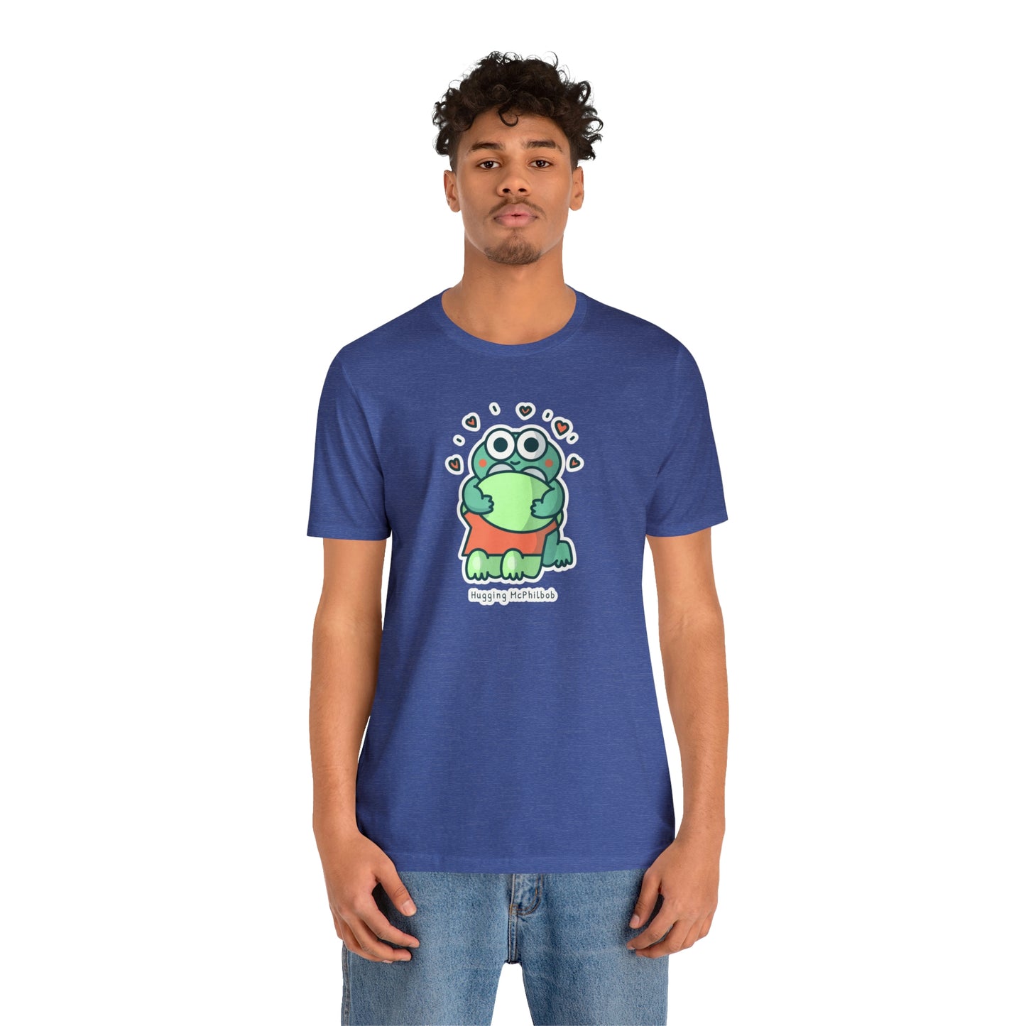 Hugging McPhilbob Unisex Jersey Short Sleeve Tee