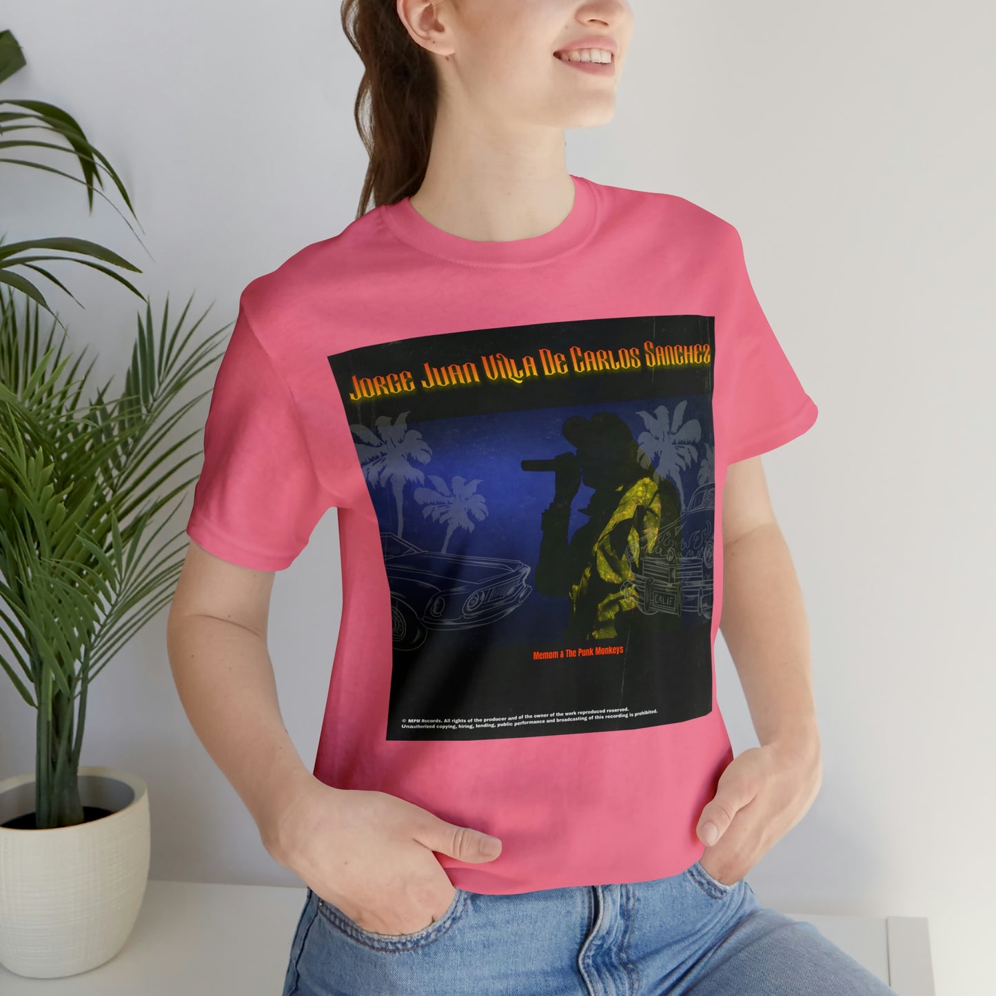 Jorge Juan Villa De Carlos Sanchez Unisex Jersey Short Sleeve Tee