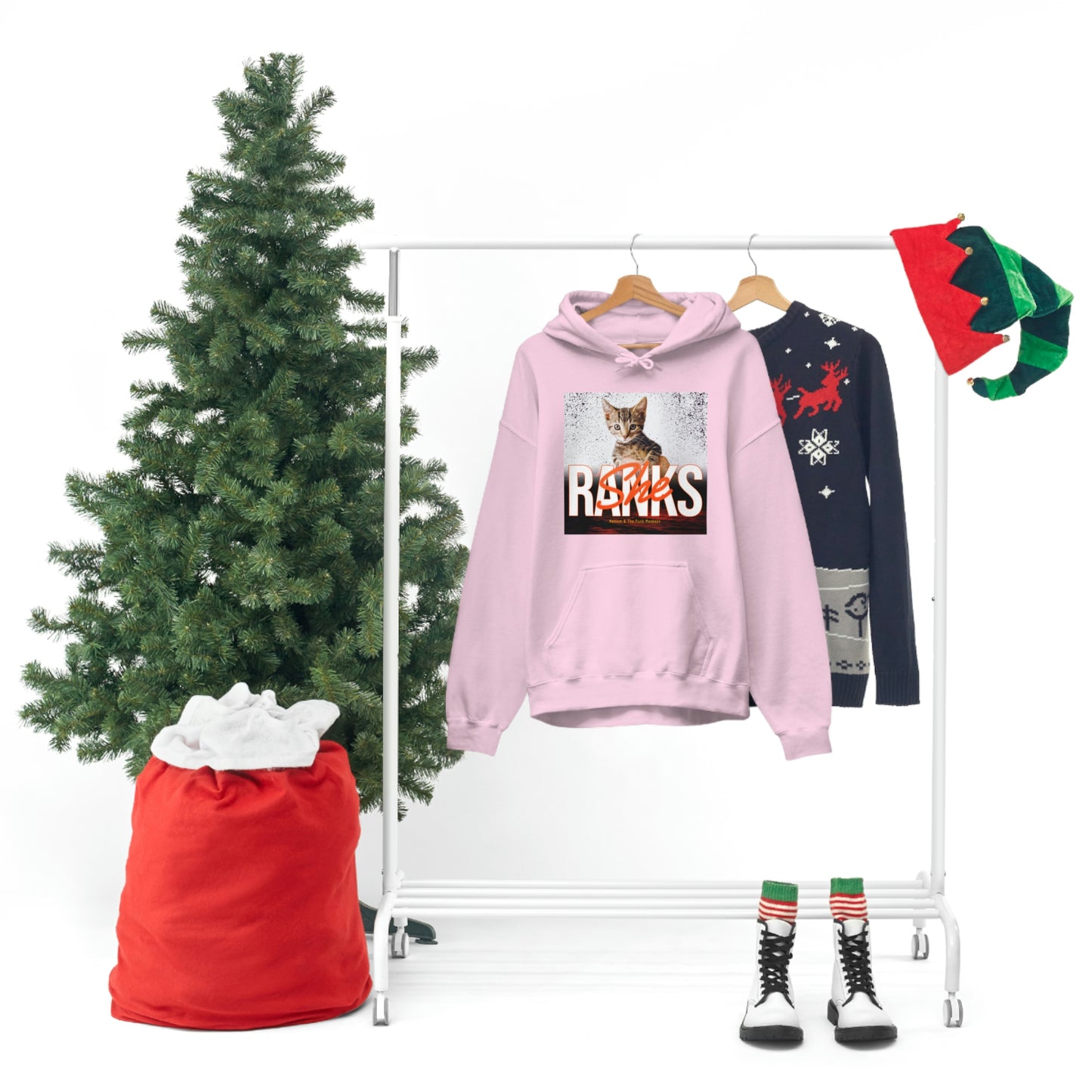 She Ranks Unisex Heavy Blend™ Hooded Sweatshirt