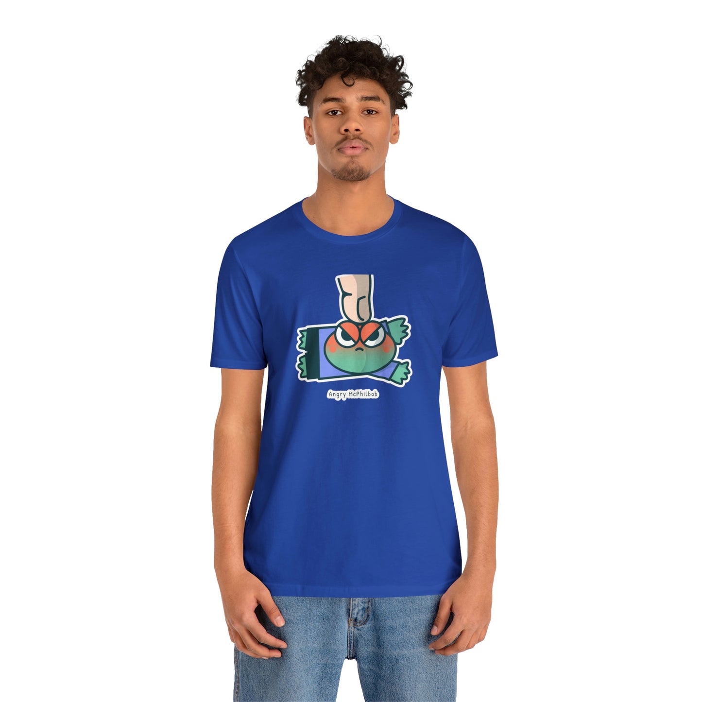Angry McPhilbob Unisex Jersey Short Sleeve Tee