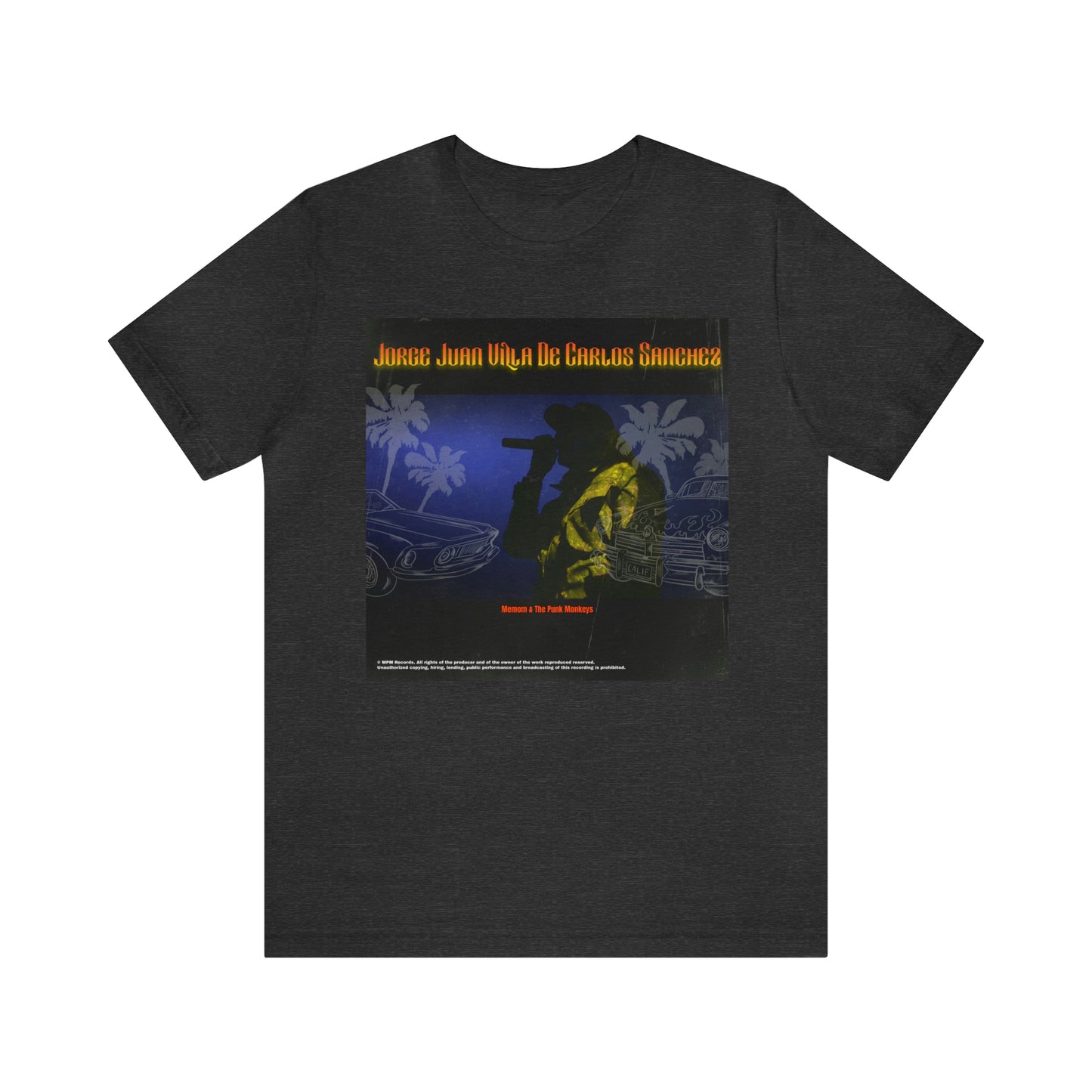 Jorge Juan Villa De Carlos Sanchez Unisex Jersey Short Sleeve Tee