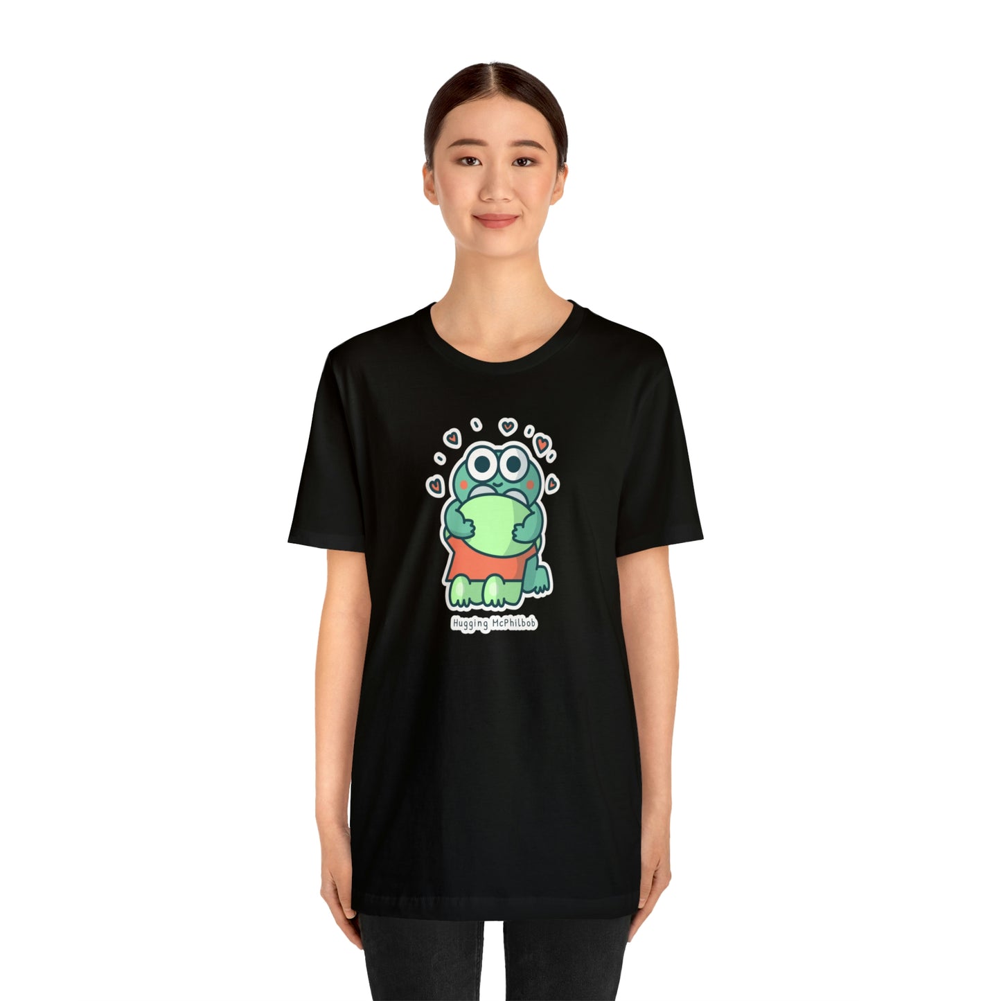 Hugging McPhilbob Unisex Jersey Short Sleeve Tee
